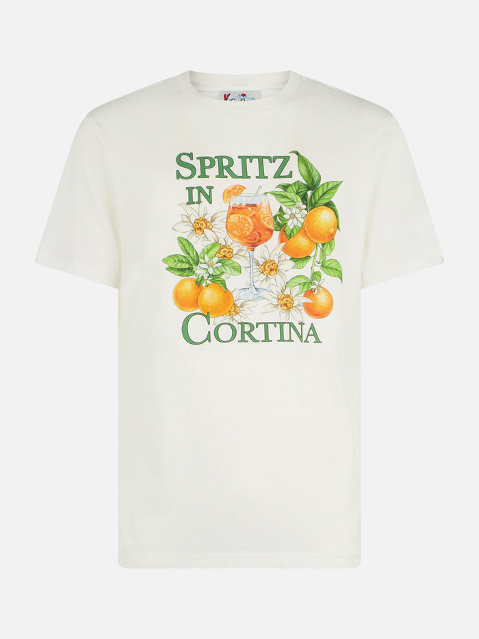 Arnott Spritz Cortina White T-Shirt