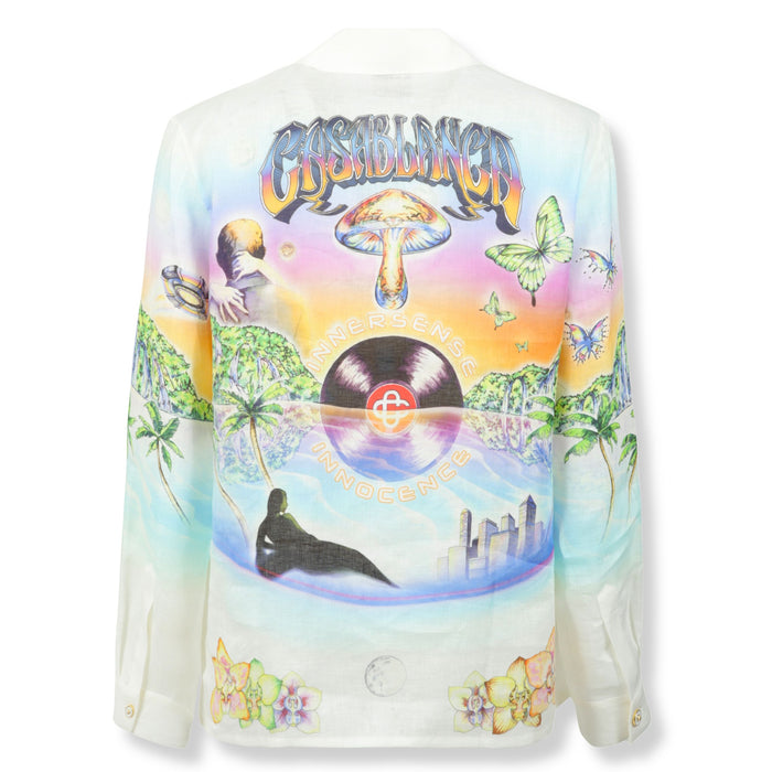 Inner Sense Innocence Long Sleeve Shirt Linen Camicia