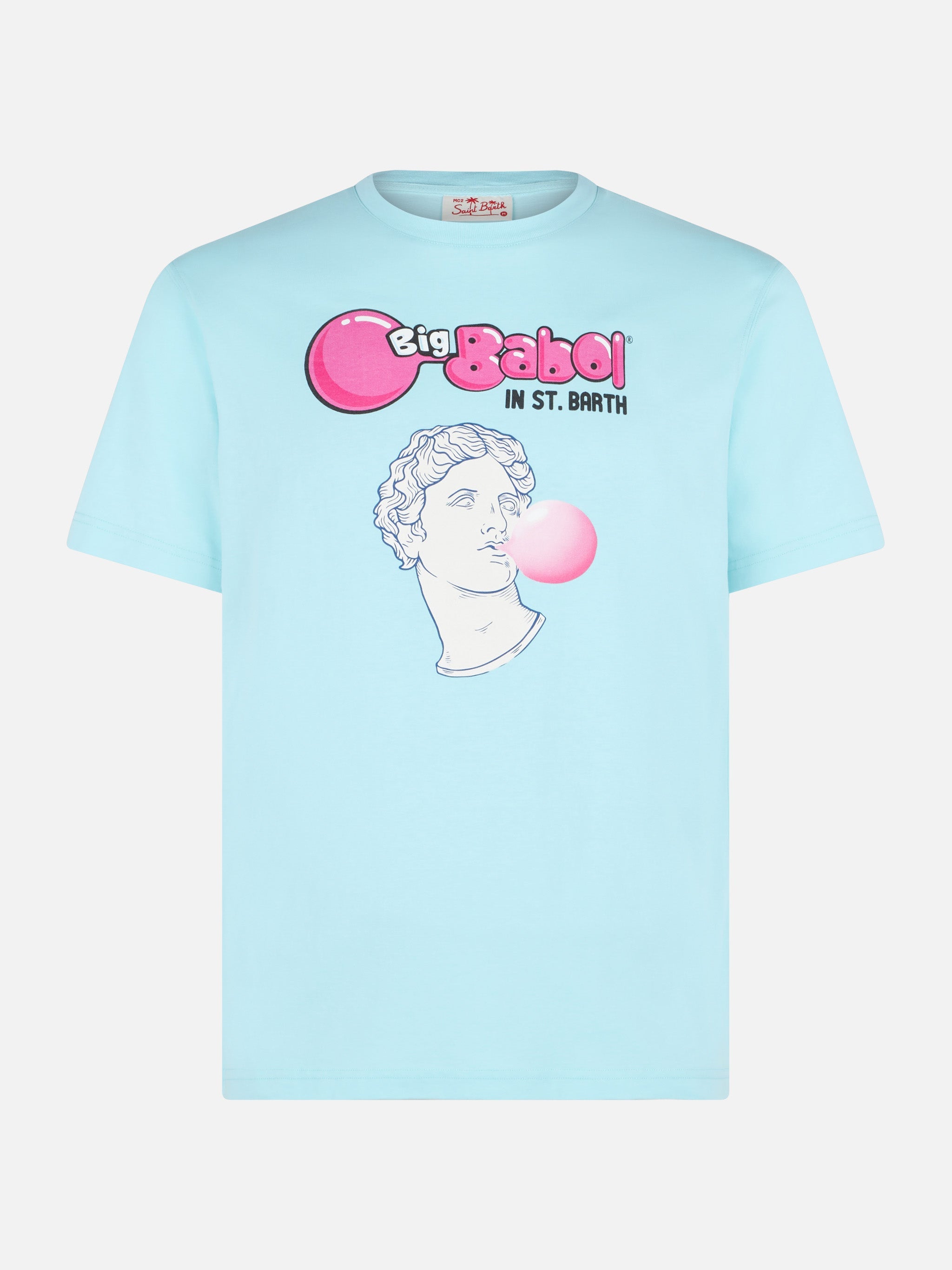 Man Cotton T-Shirt With Statue Big Babol Print | Babol® Special Edition __single__