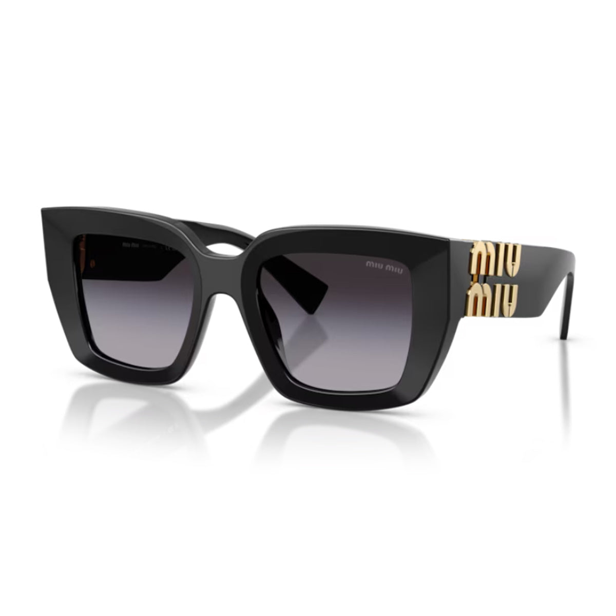 Miu 0MU B05S Glimpse 16K90A Nero Acetate Occhiali Da Sole