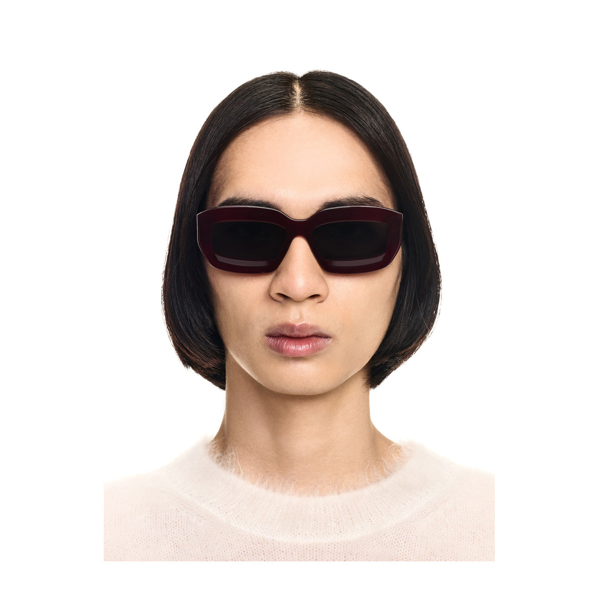Off White OERI138 CHARLOTTE 2807 Burgundy Dark Grey Rosso 1005 Acetate Occhiali Da Sole
