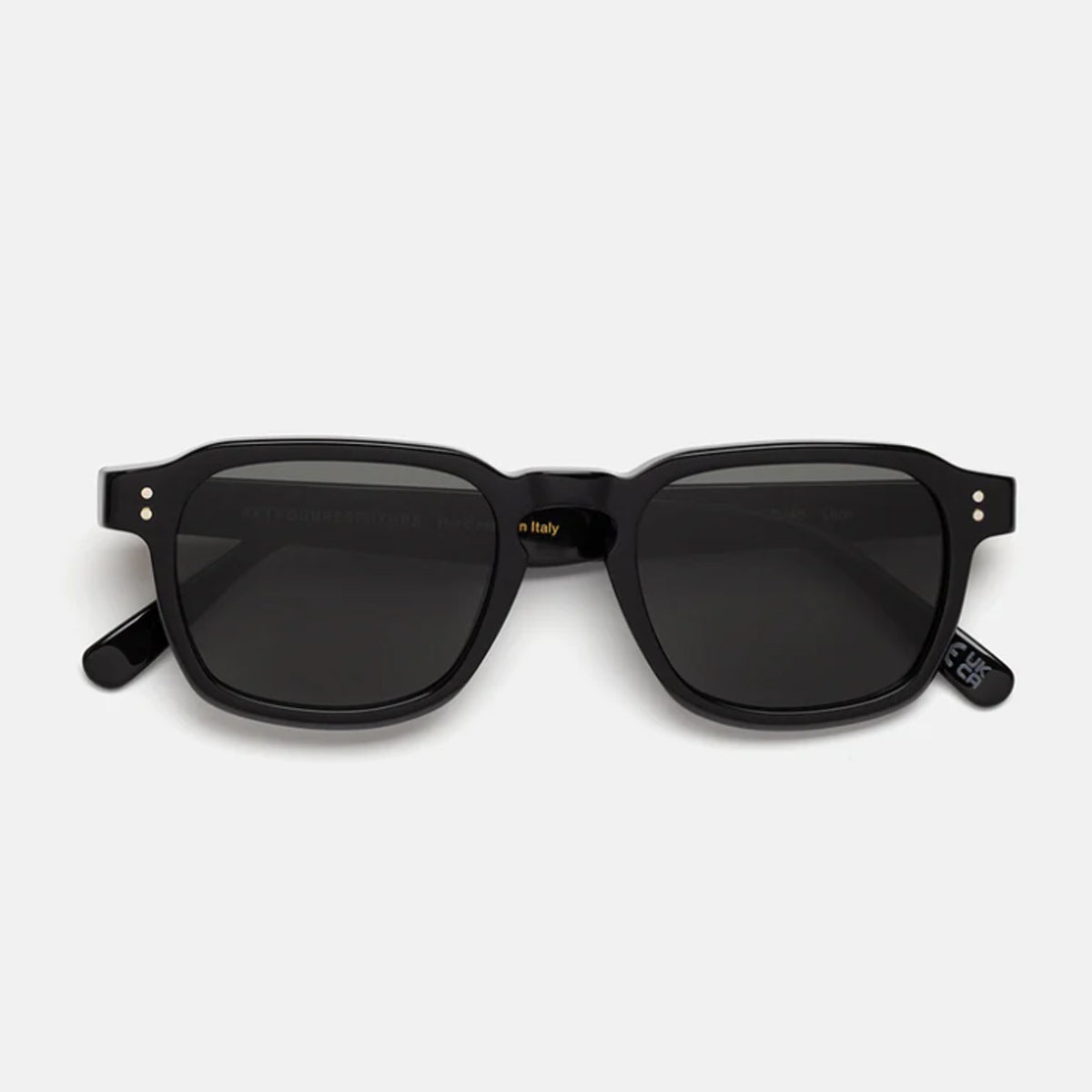 Retrosuperfuture LUCE BLACK Nero Acetate Occhiali Da Sole