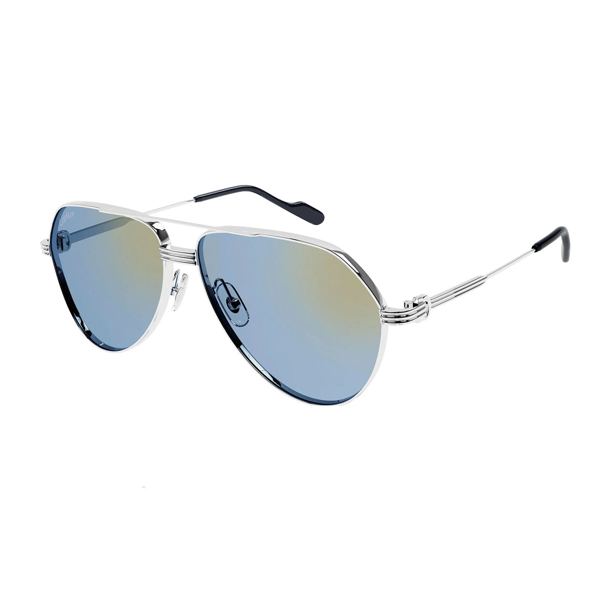 CT0303S Première de Cartier 003 Silver Argento Metal Occhiali Da Sole