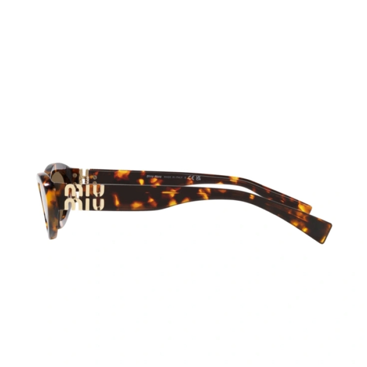 Miu 0MU 09YS Glimpse VAU06B Havana Marrone Acetate Occhiali Da Sole