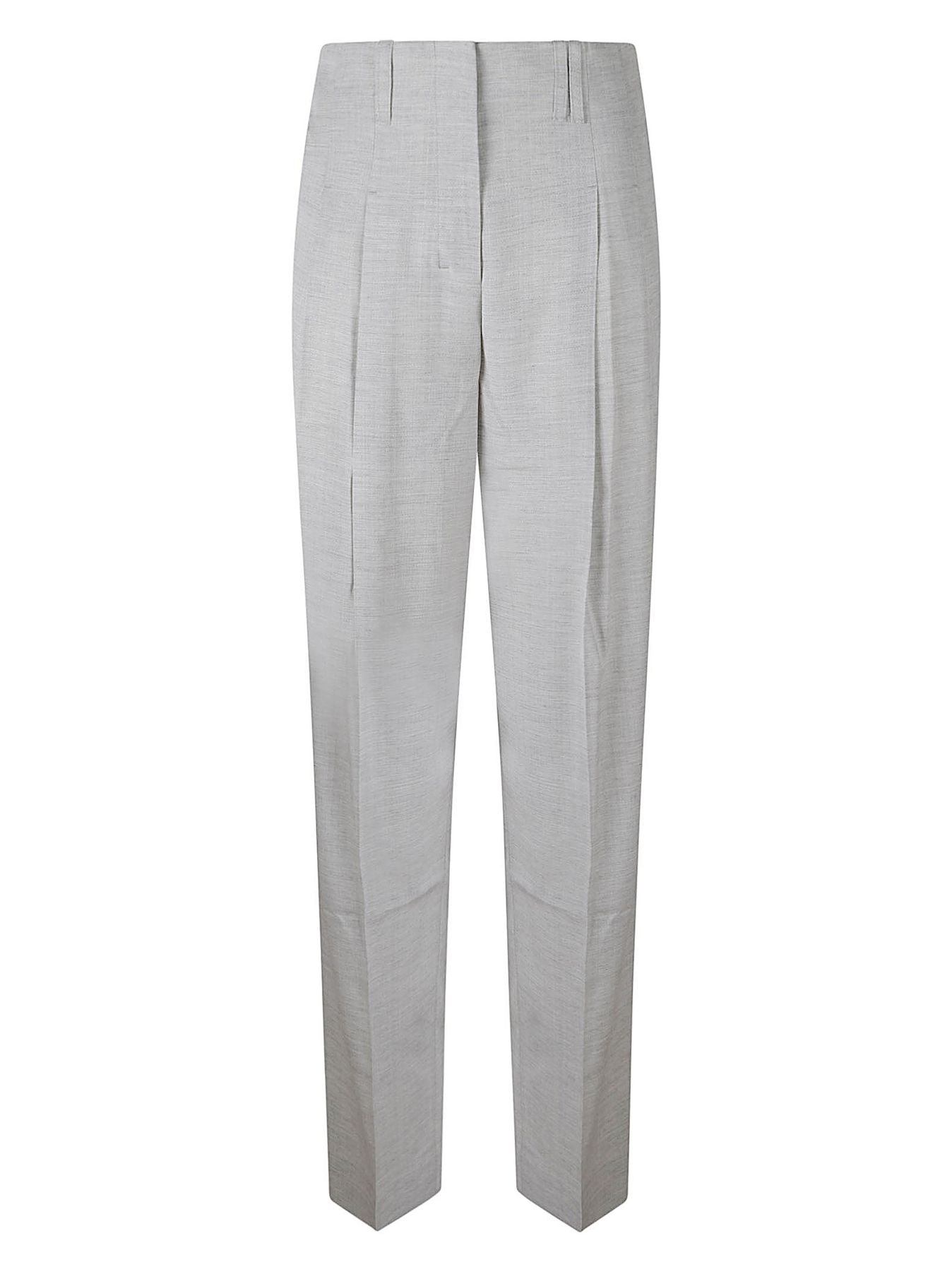 241PA082-1545 Grigio Viscosa made In Bulgaria Pantalone