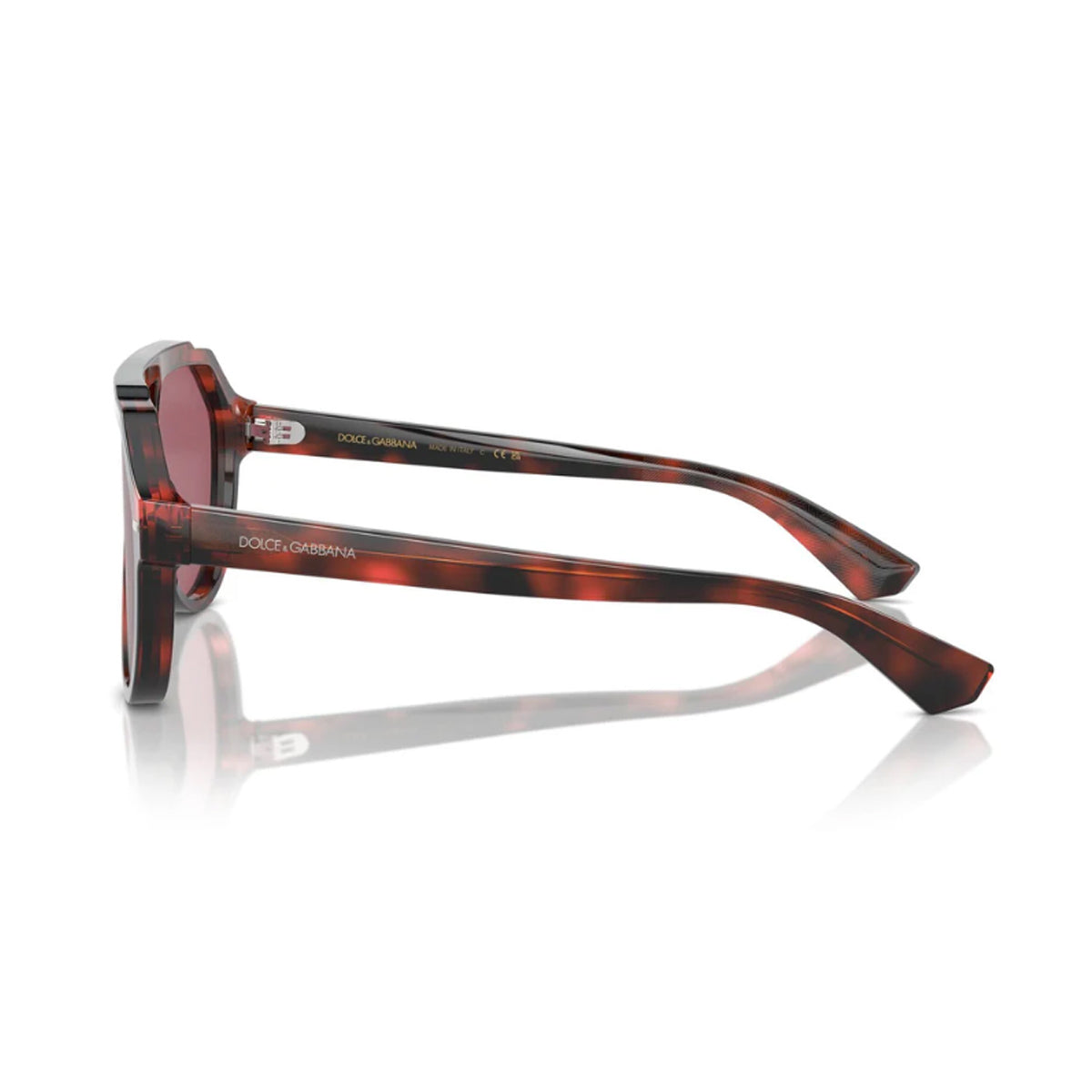 DG4452 Linea Banano 335869 Havana Rosso Marrone Acetate Occhiali Sole