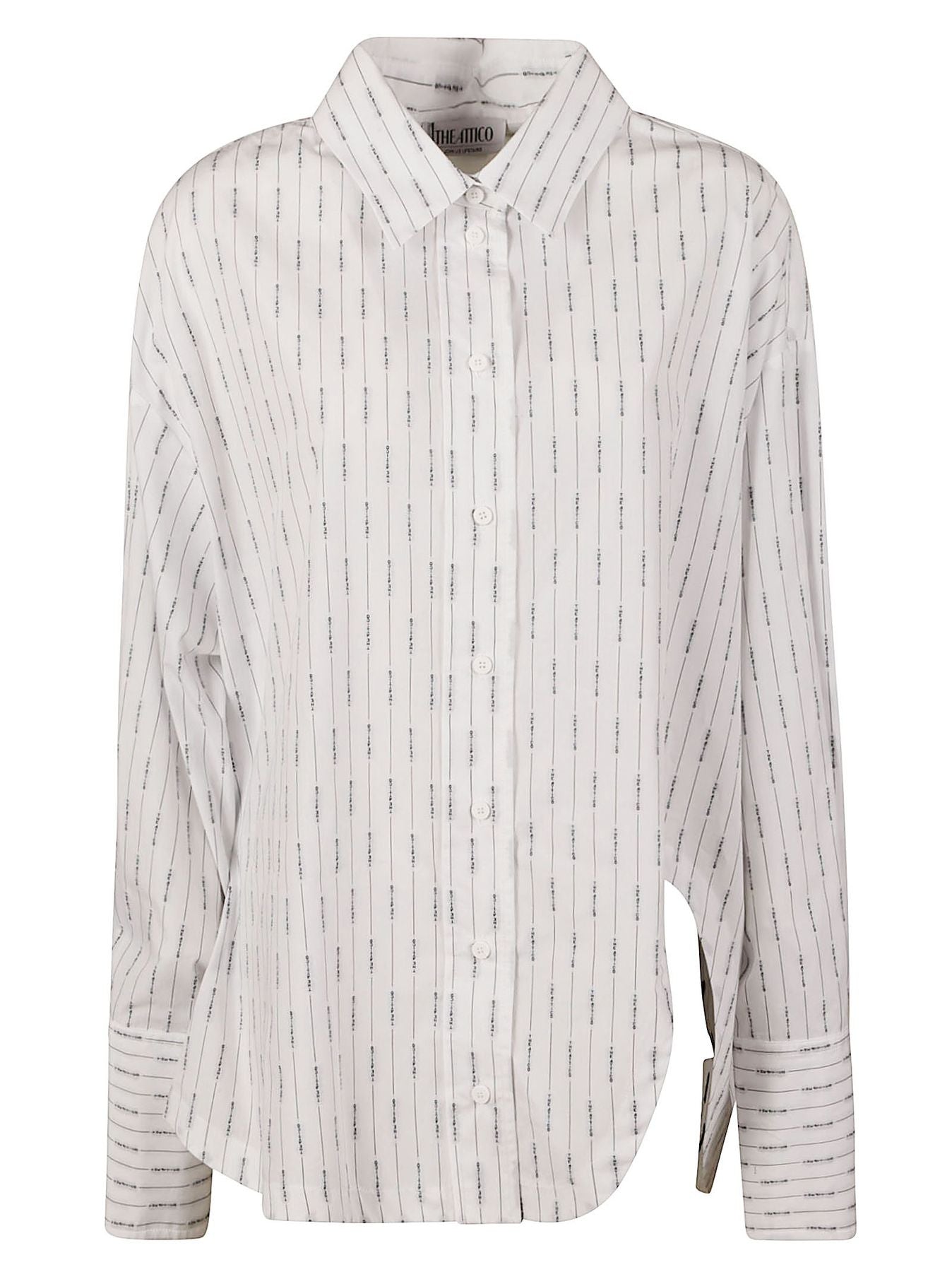 242WCH04-C078 Bianco Cotton. made In Italy. Camicia