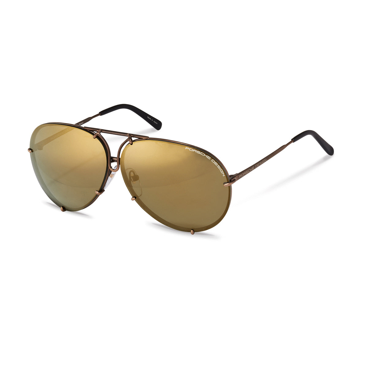 Porsche design P8478 A Oro Metal Occhiali Sole