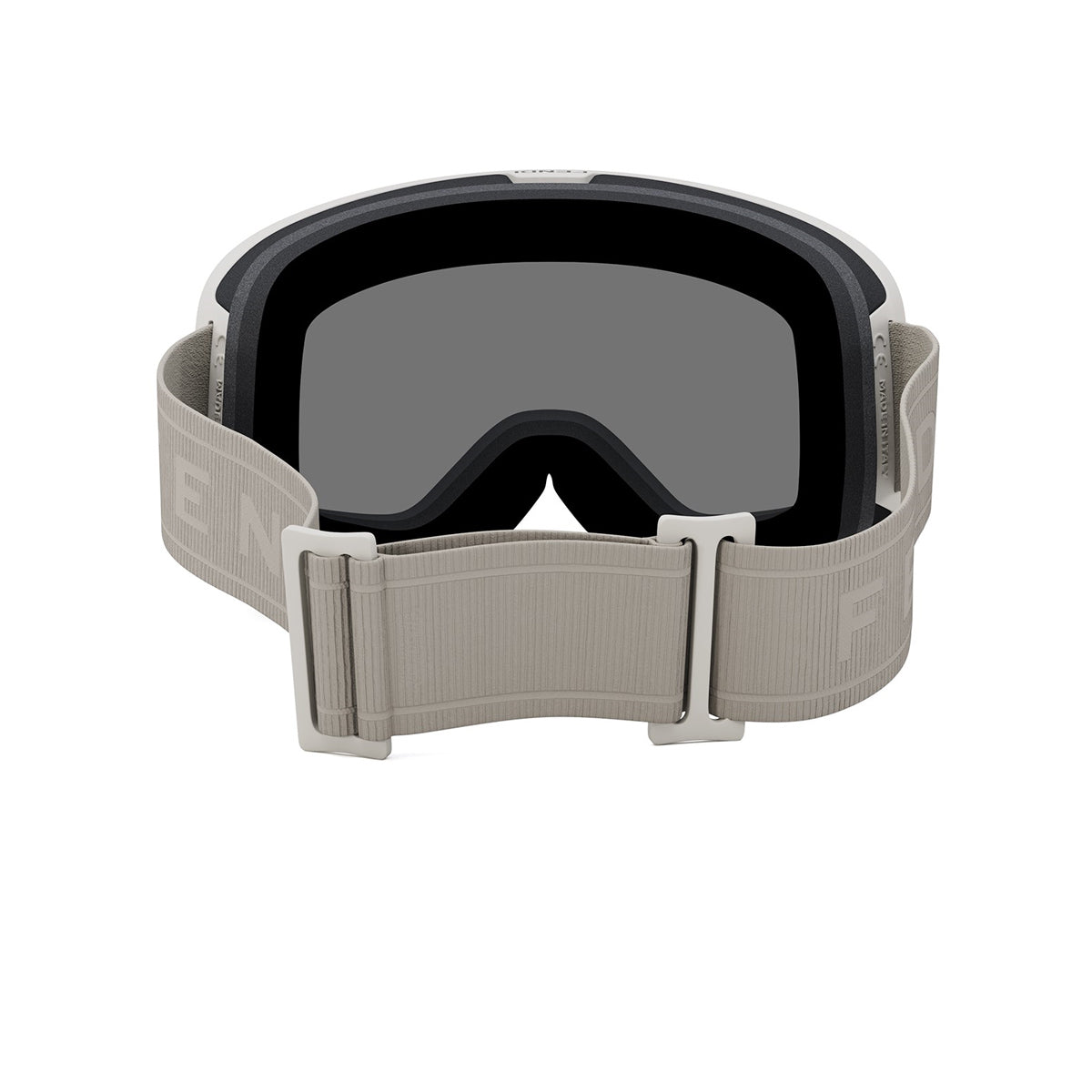 Fendi FE40152U Ski Mask 20C Grigio-Bianco Injected Occhiali Da Sole