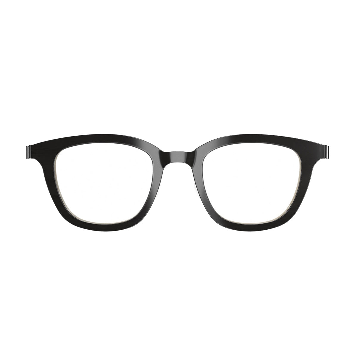 Lindberg Buffalo Horn 1862 H26 10 Nero Marrone Silver Horn/titanium Occhiali Da Vista