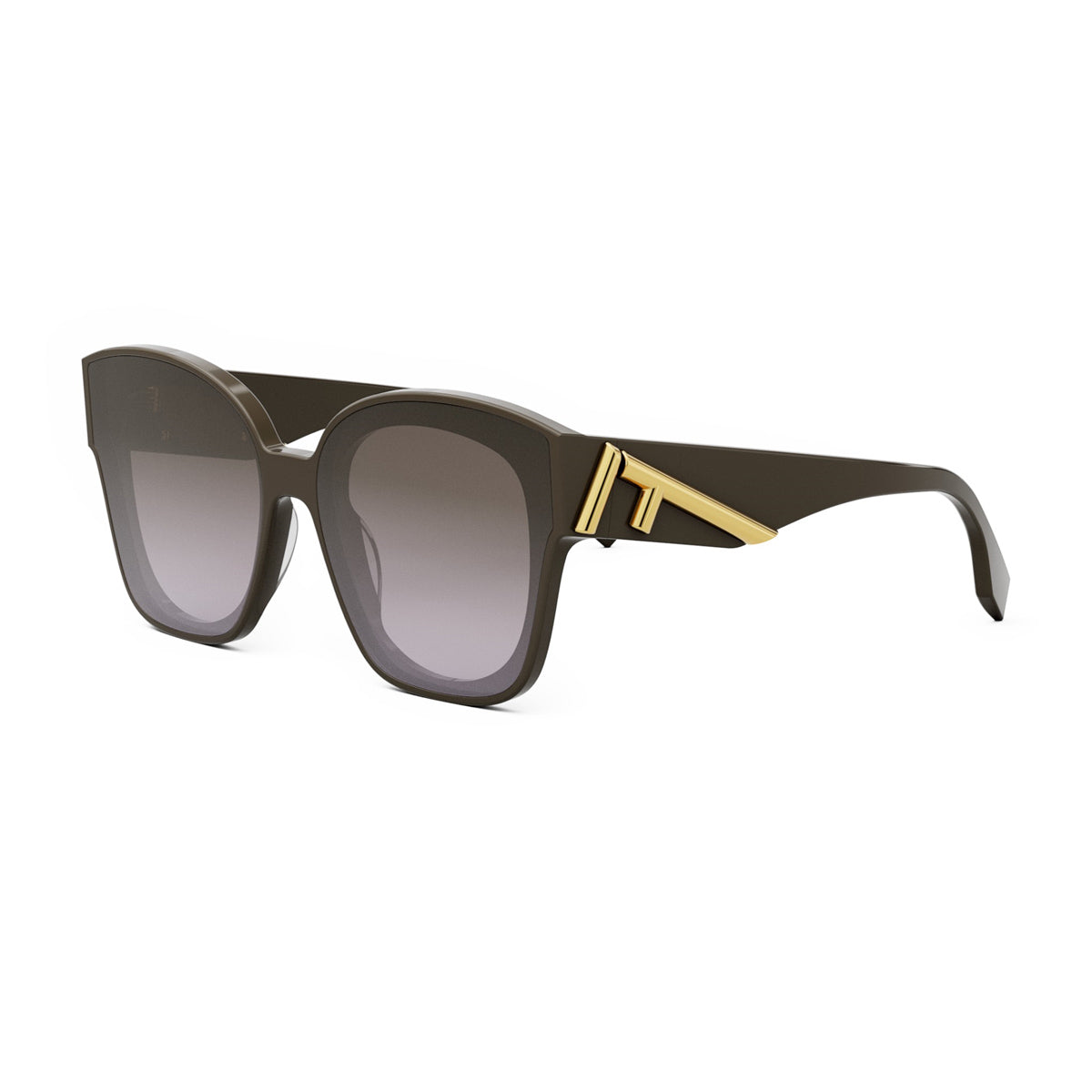 FE40098I Fendi First 48F Marrone Acetate Occhiali Da Sole