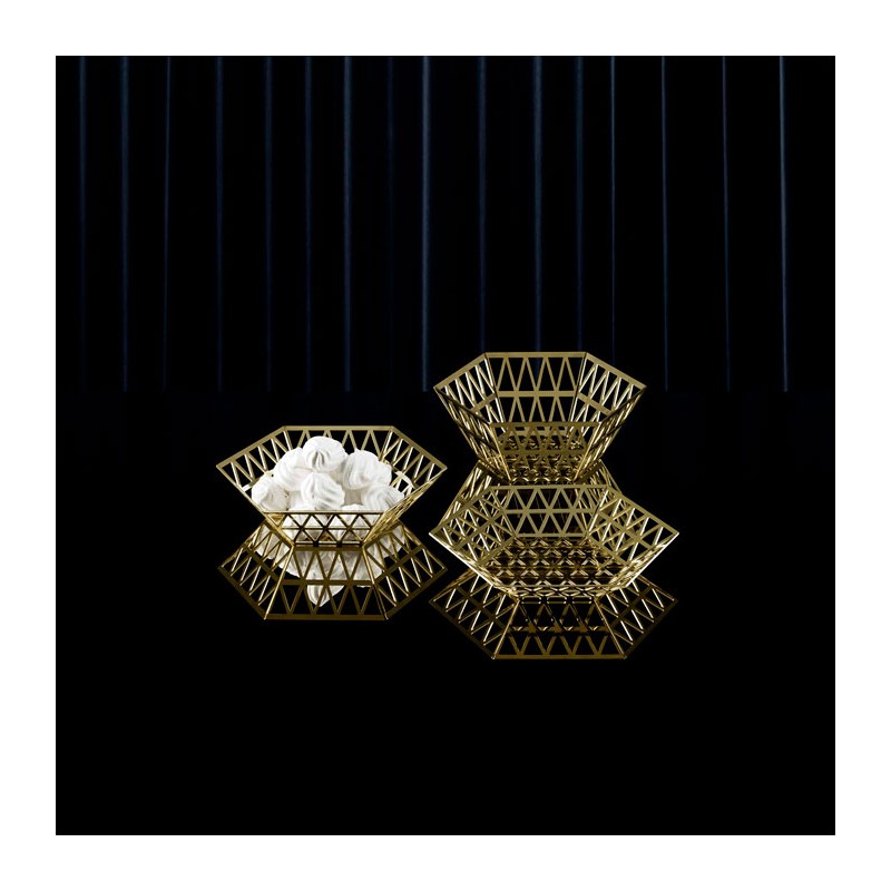 Tip Top - Center Bowl Polished Gold Accessory