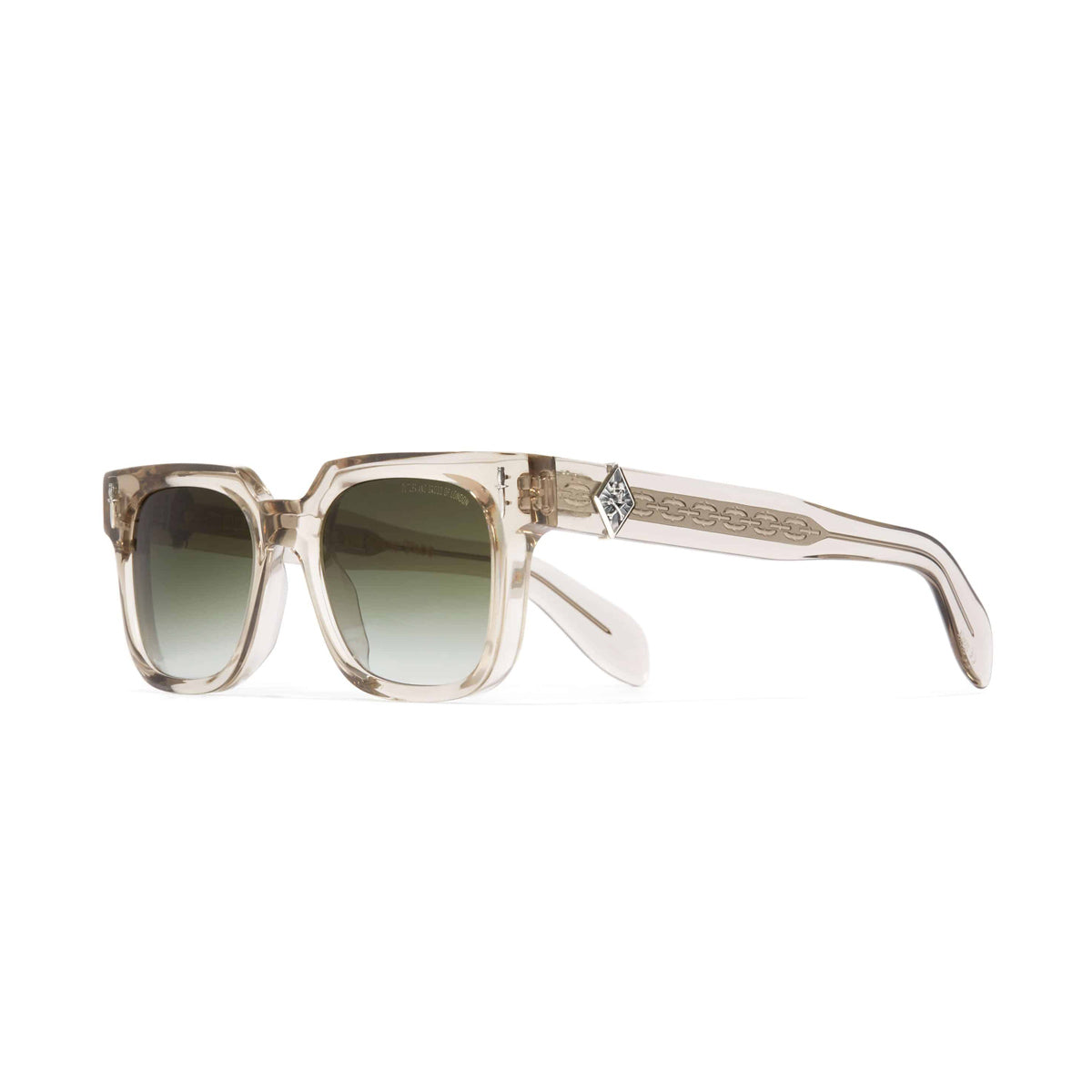 The Great Frog 007 03 SAND CRYSTAL Beige Acetate Occhiali Sole