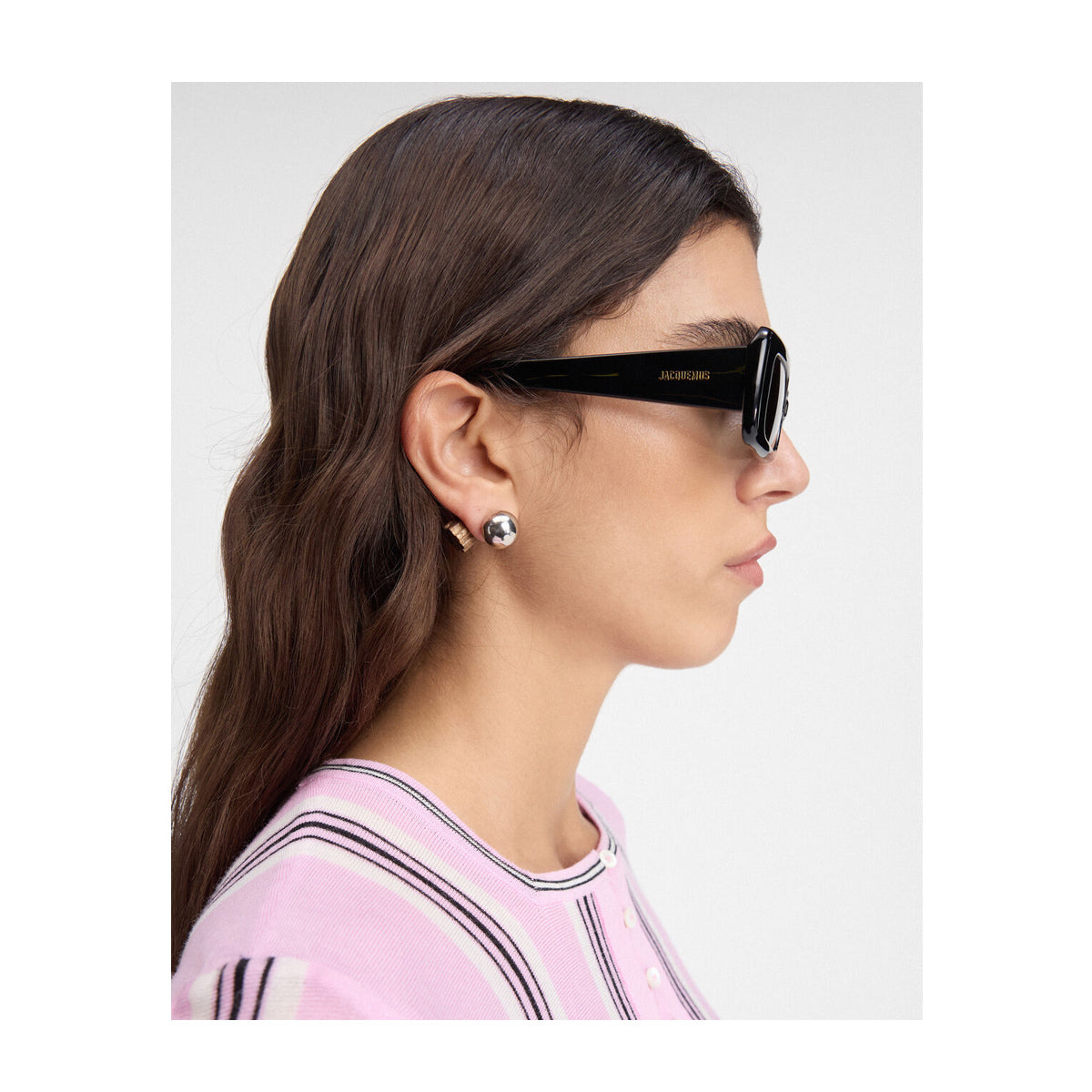 Jacquemus Les lunettes Rond Carré JAC11 C1 black Nero Acetate Occhiali Sole