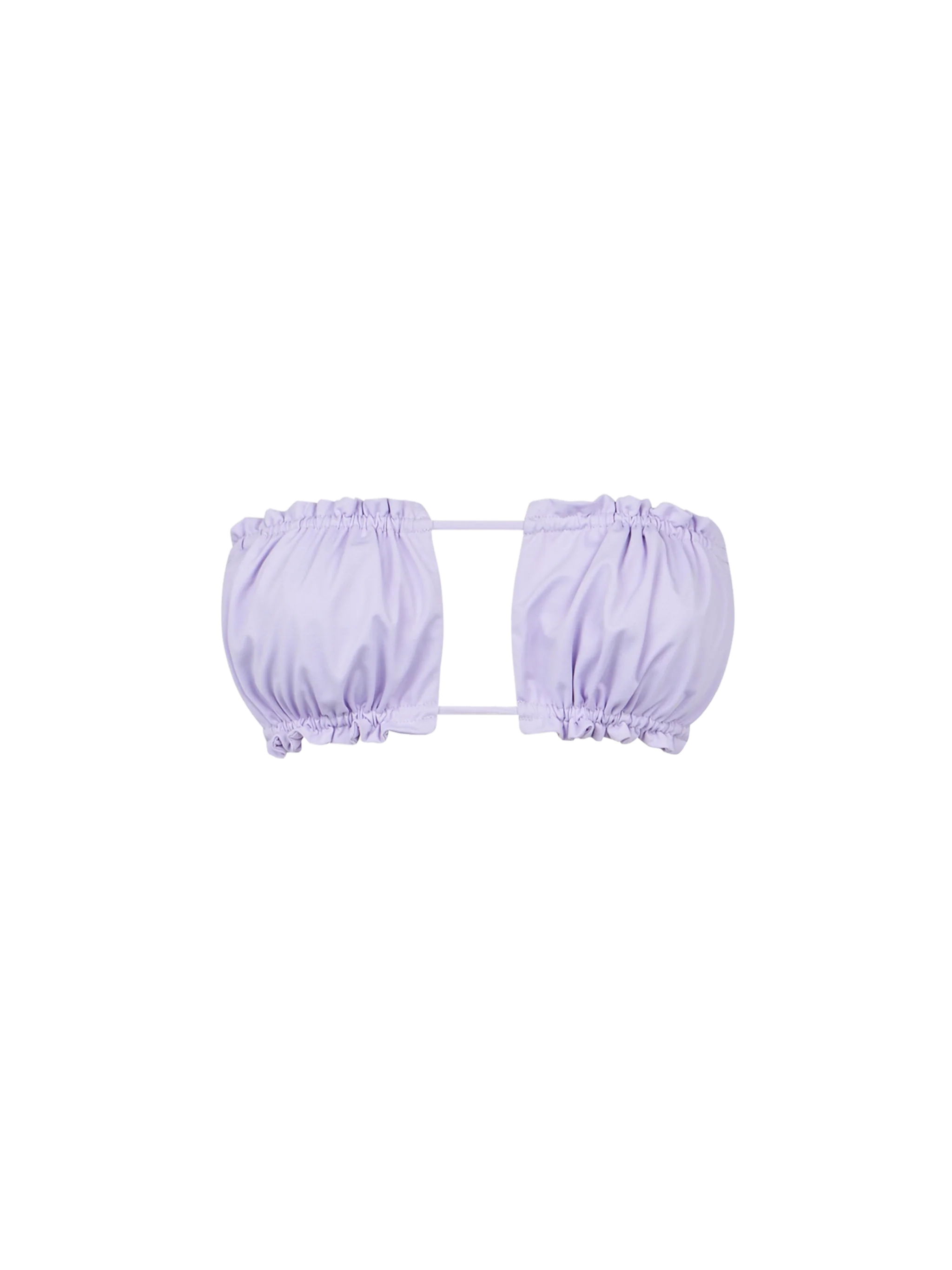 Lyam Lilac Bandeau Bikini Top Pink