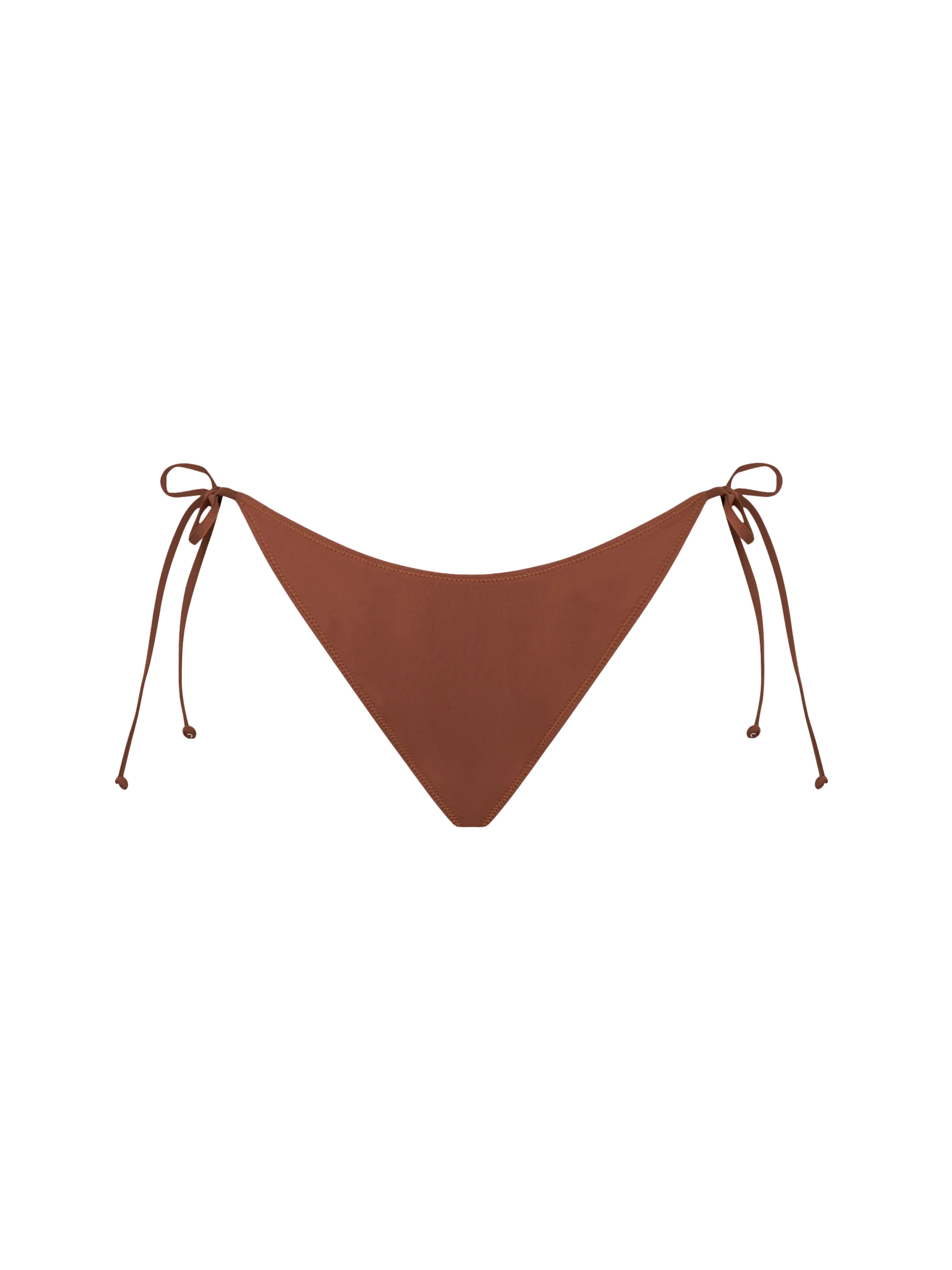 Virgo Brown Classic Swim Briefs Bottom