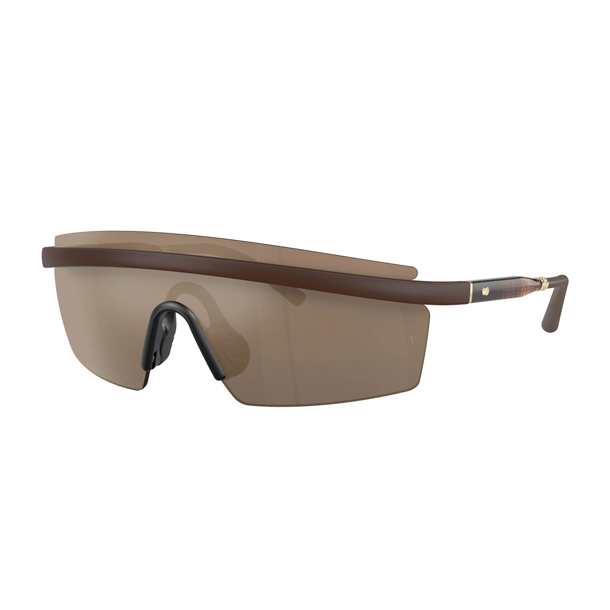 Oliver Peoples OV5556S R-4 Collezione by Roger Federer 70055A Semi-Matte Umber Marrone Propionate Occhiali Da Sole