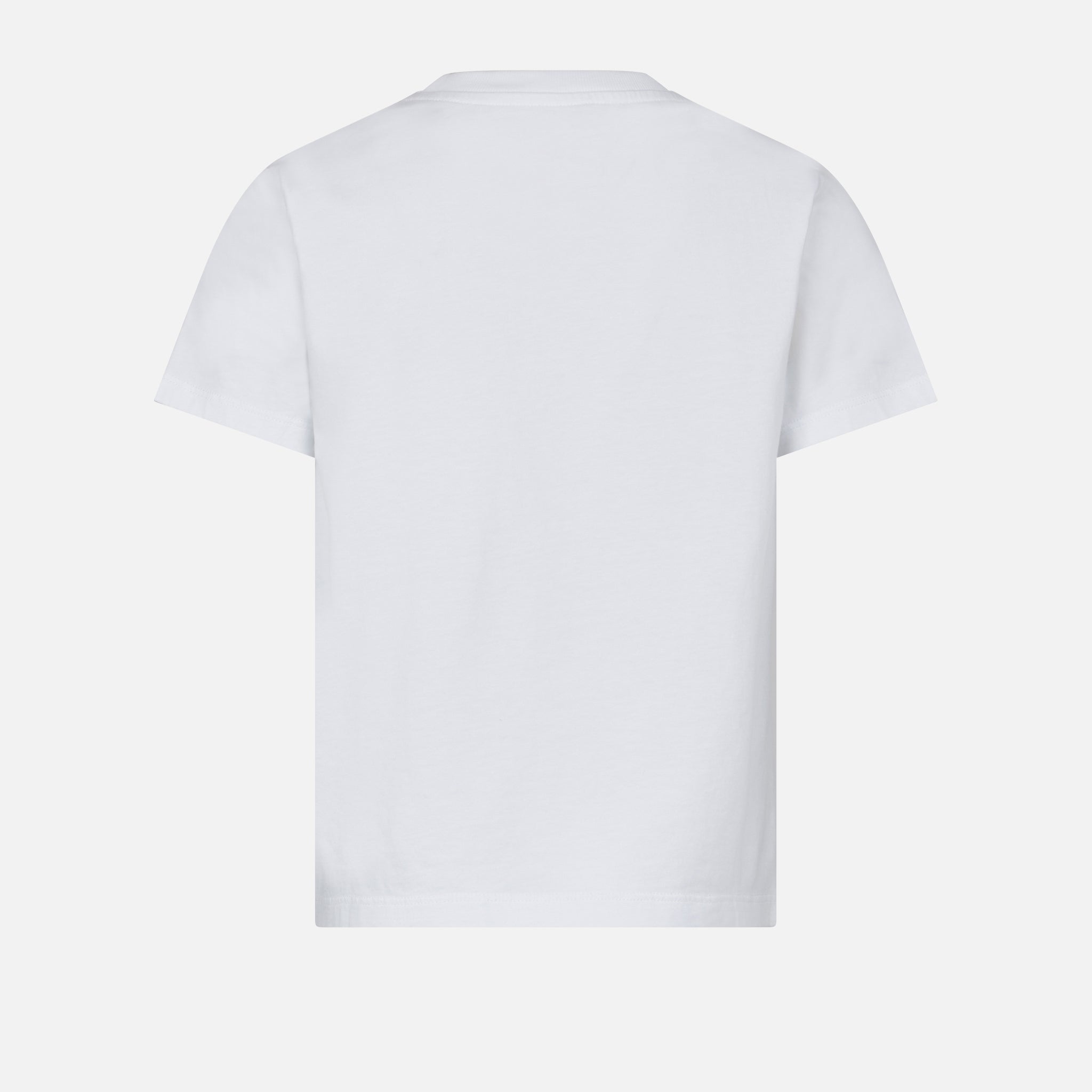 Girl T-Shirt With St. Barth Patches White