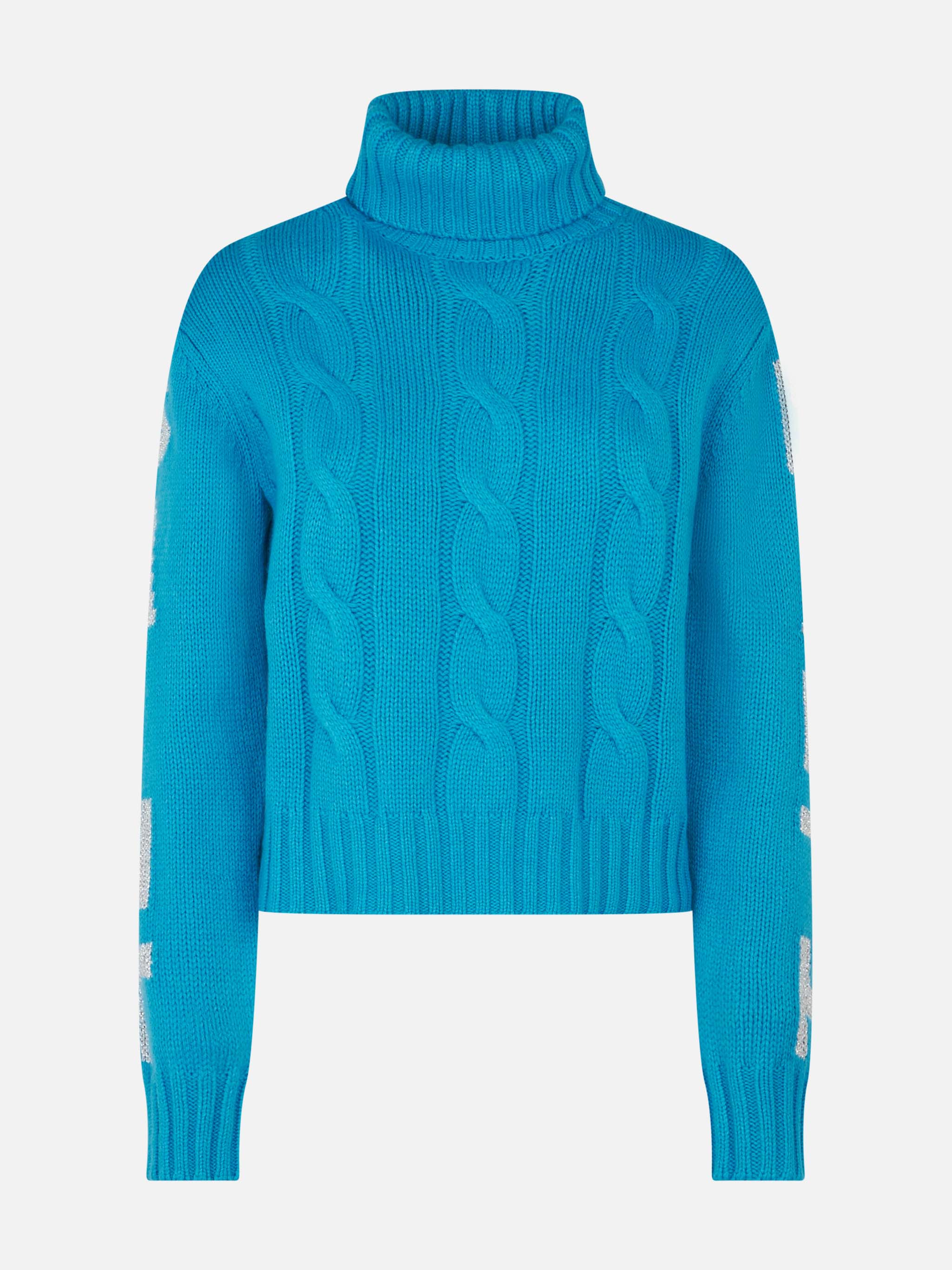 Logo Jacquard Adler Turtleneck Sweater __single__ Knitwear