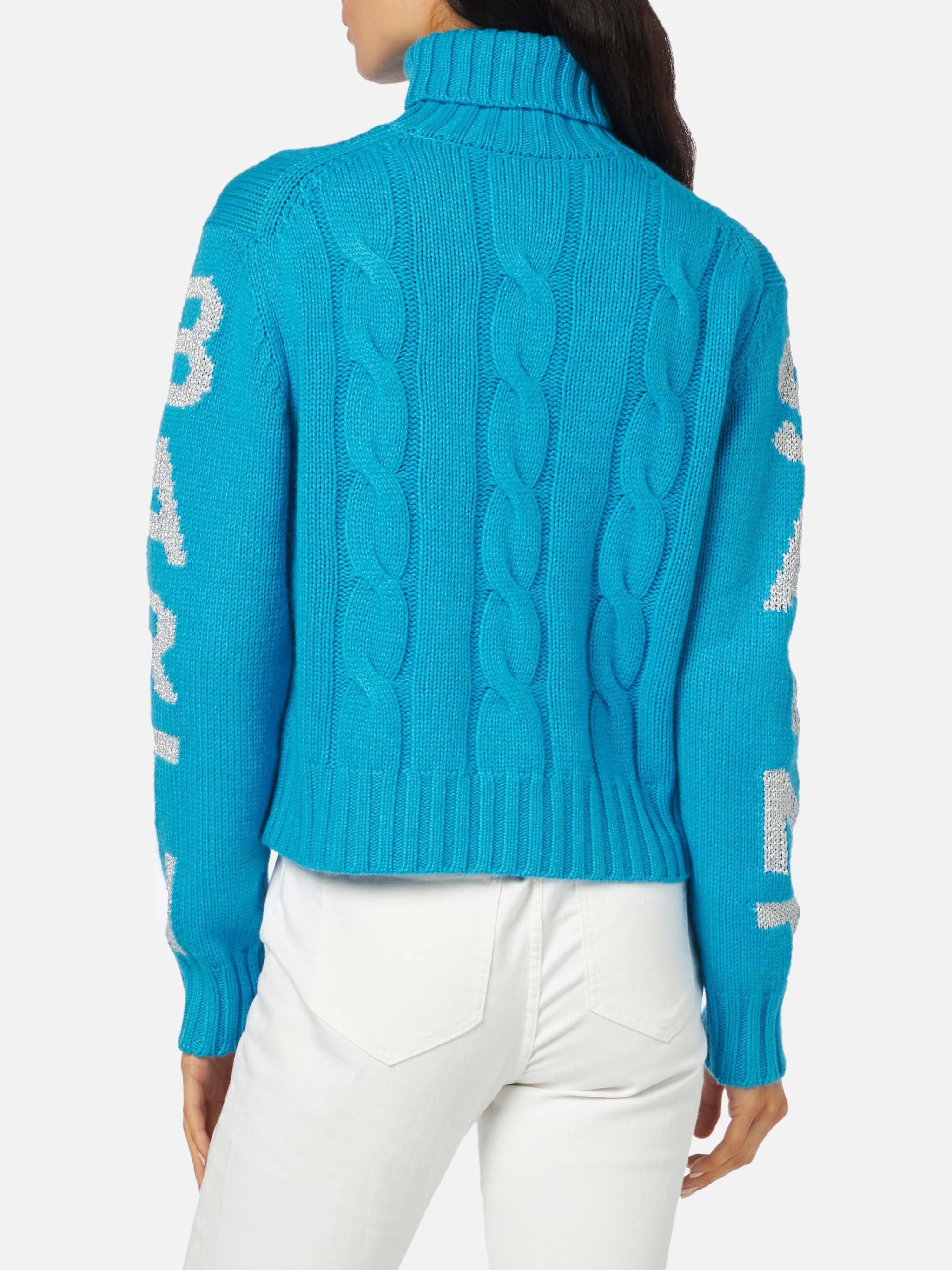 Logo Jacquard Adler Turtleneck Sweater __single__ Knitwear