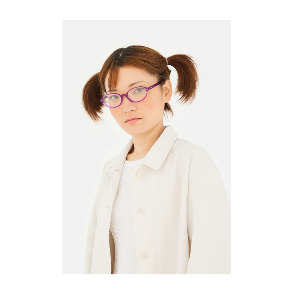 Retrosuperfuture NUMERO 04 LIGHT PURPLE Viola Acetate Occhiali Da Vista
