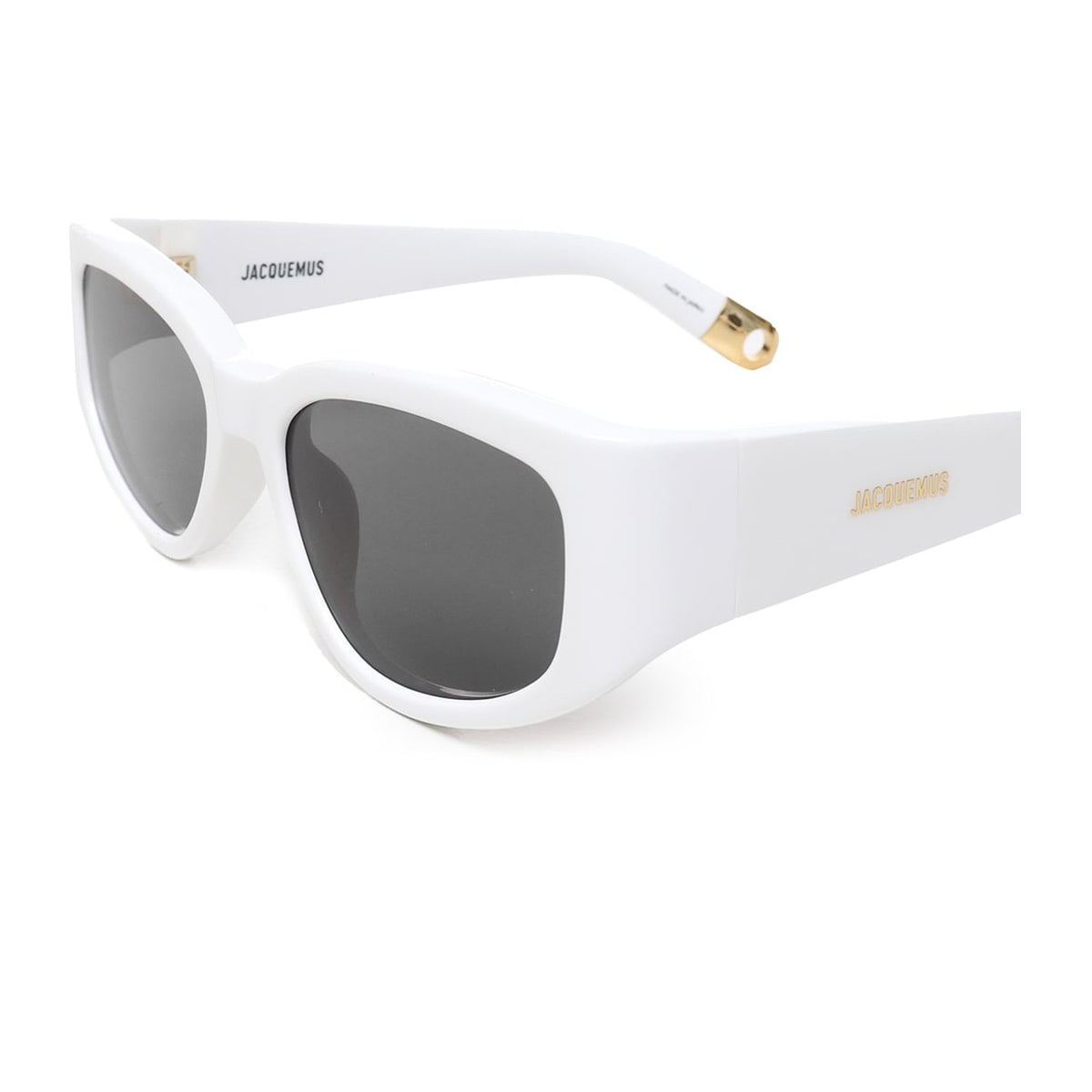 Les lunettes SCULPTURES JAC 5 C2 White Bianco Acetate Occhiali Da Sole