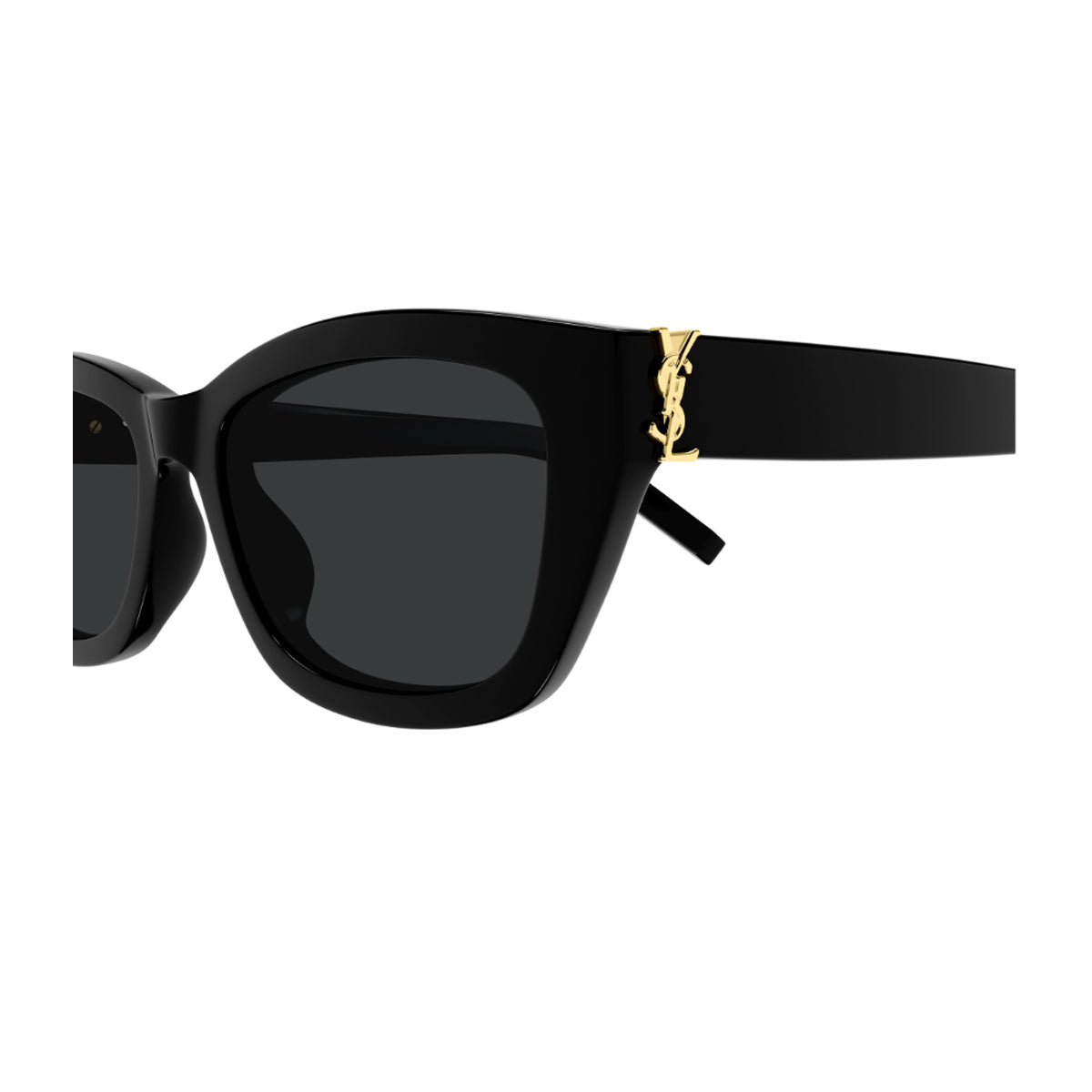 Saint Laurent SL M153 Linea Monogram 001 Black Nero Recycled Acetate Occhiali Da Sole