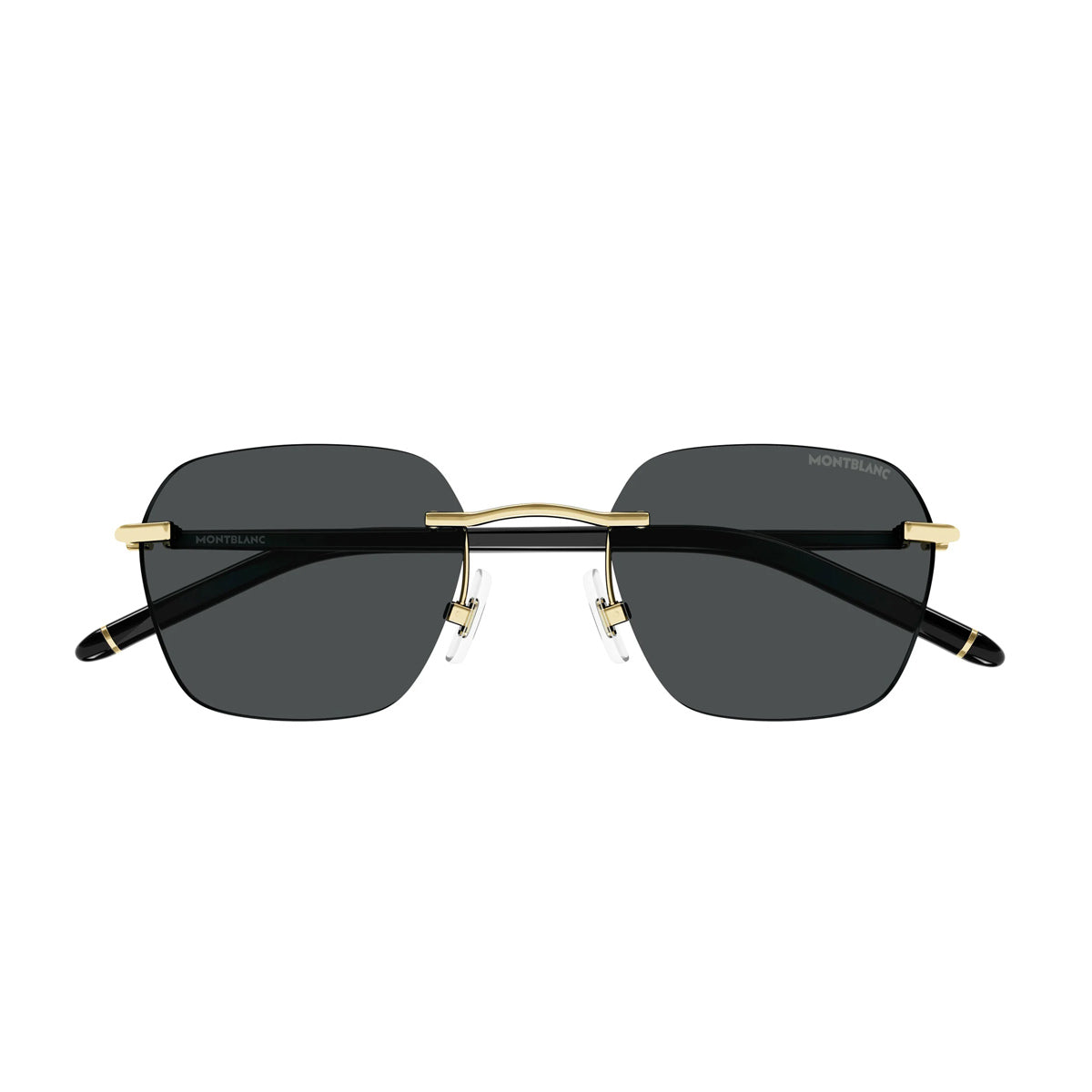 MB0270S LINE ESTABLISHED 001 Nero Metal Occhiali Sole