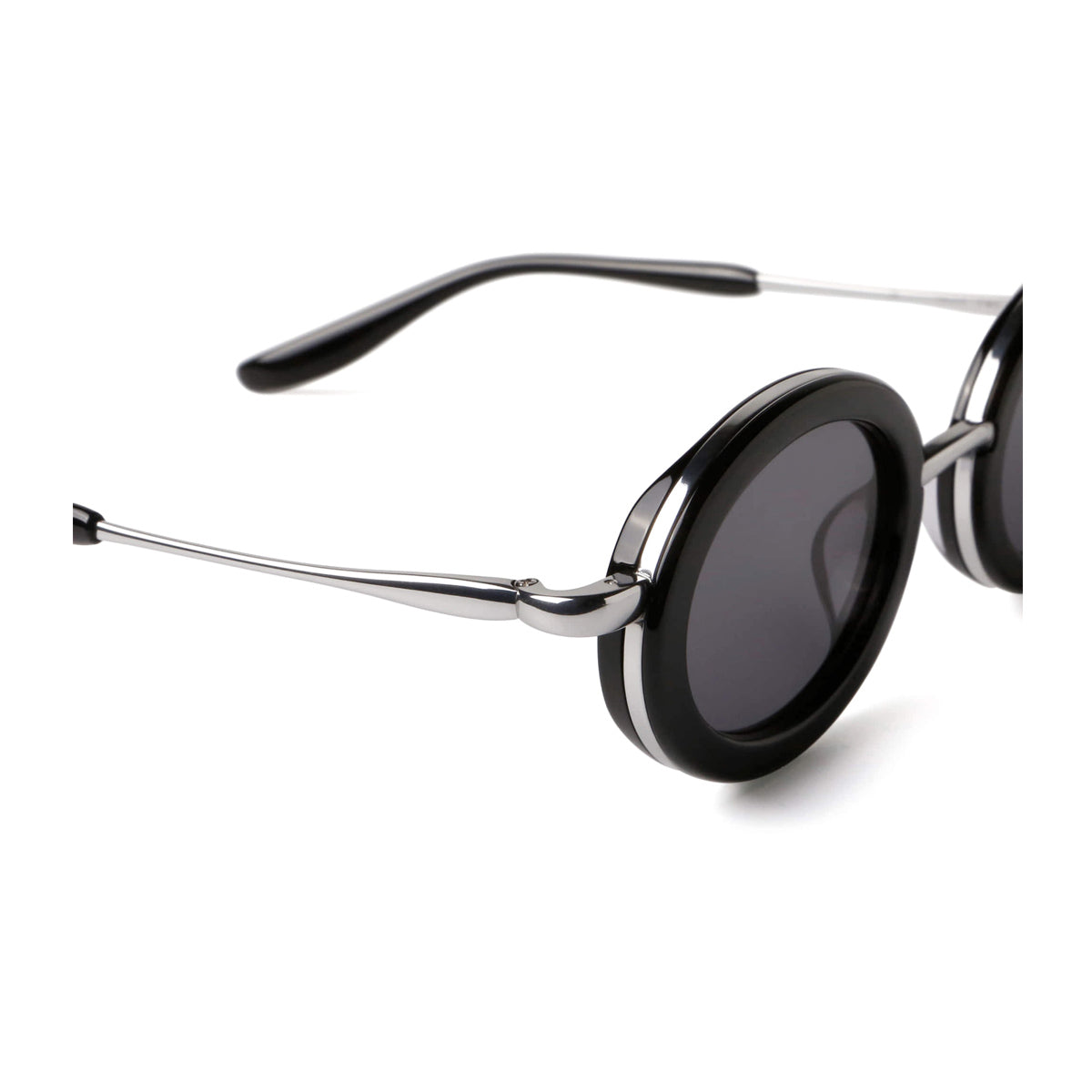 Projekt Produkt P12 HMCC5 C1WG Black White Gold Nero Acetate/metal Occhiali Da Sole