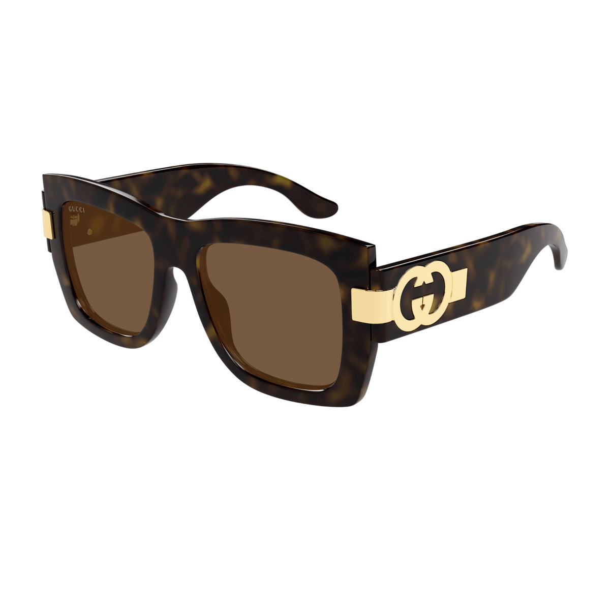 Gucci GG1688S Linea GG Logo 002 Havana Brown Marrone Injected Occhiali Da Sole