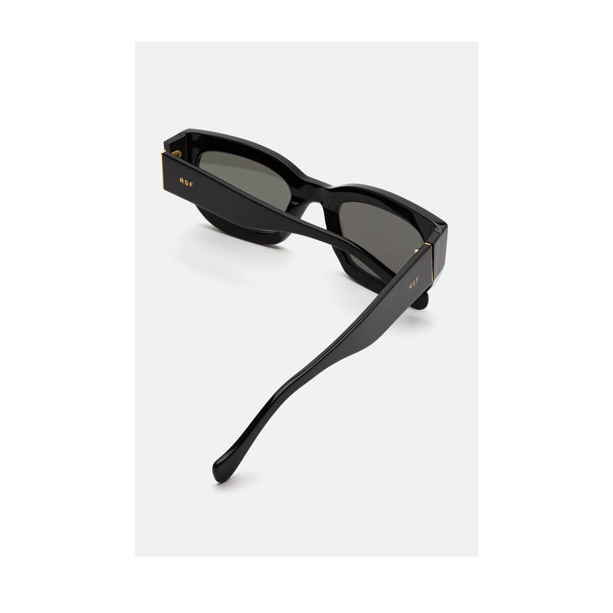 Alva Black Nero Celluloid Occhiali Sole