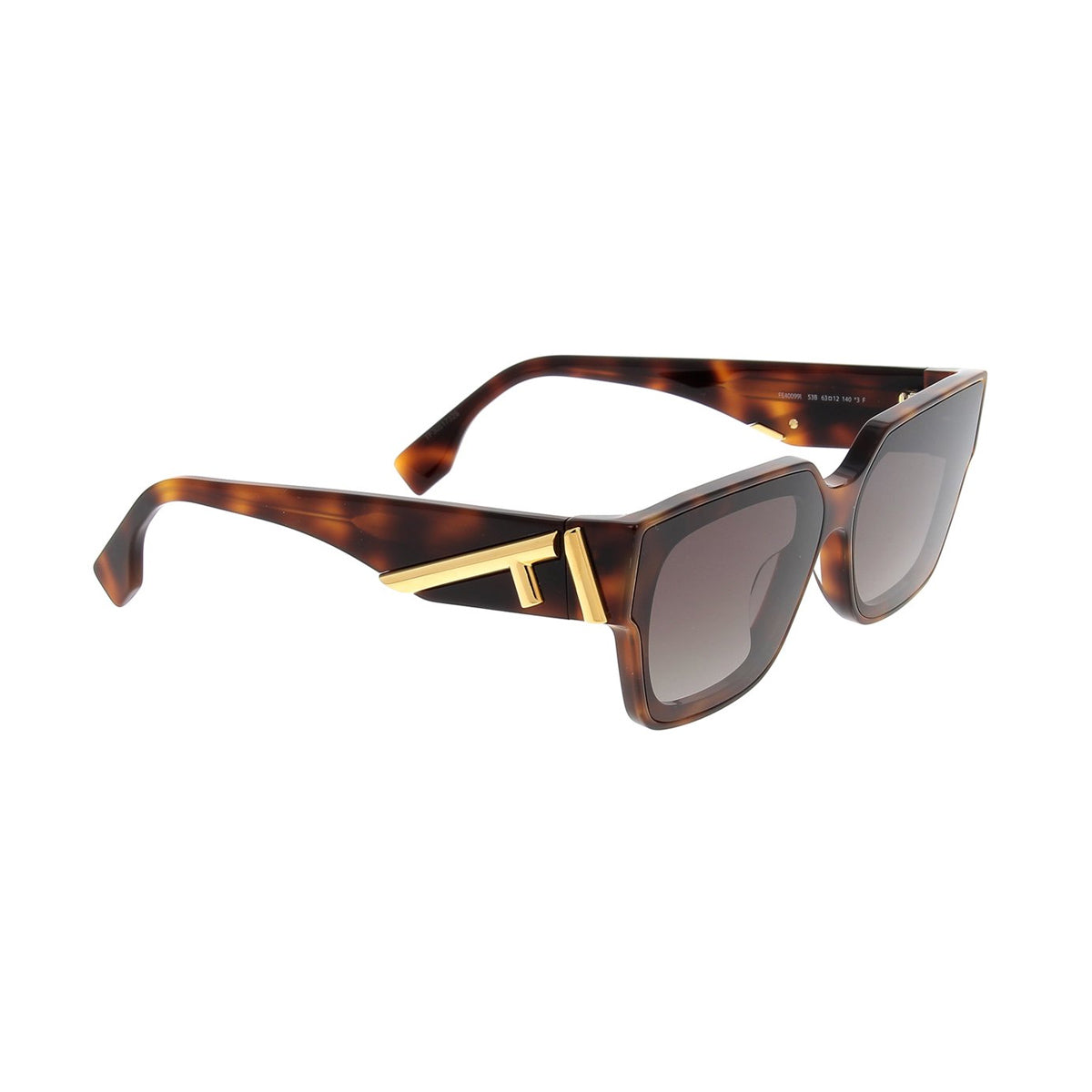 FE40099I 53b Marrone Acetate Occhiali Sole
