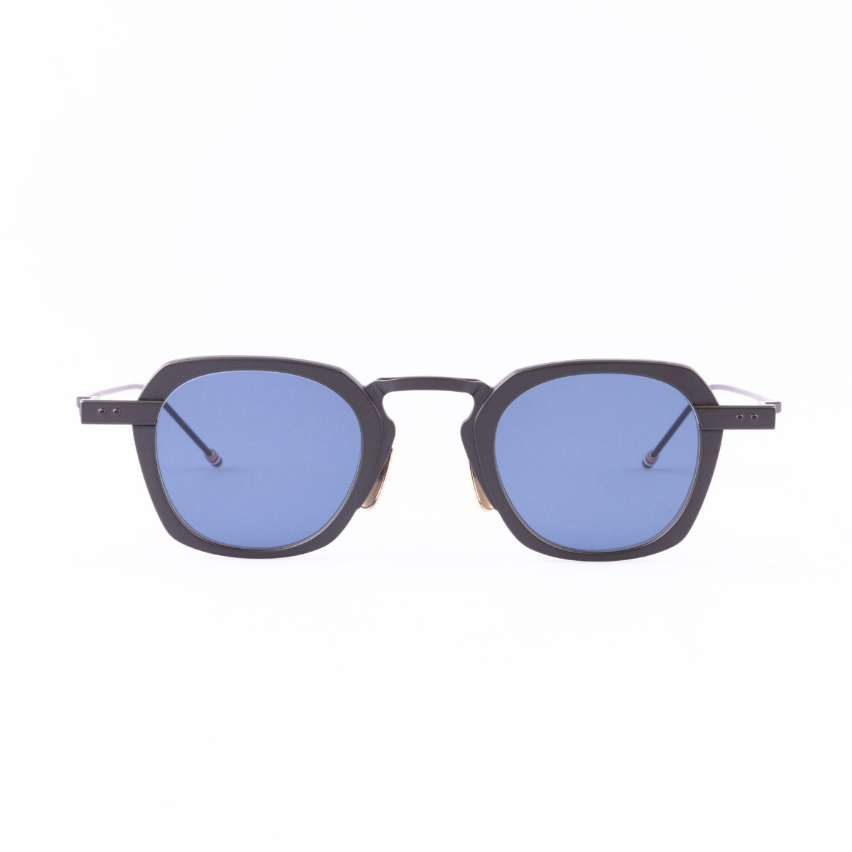 Thom Browne UES930A - G0001 004-42-3N Matte Dark Grey Grigio Acciaio Titanium Occhiali Da Vista