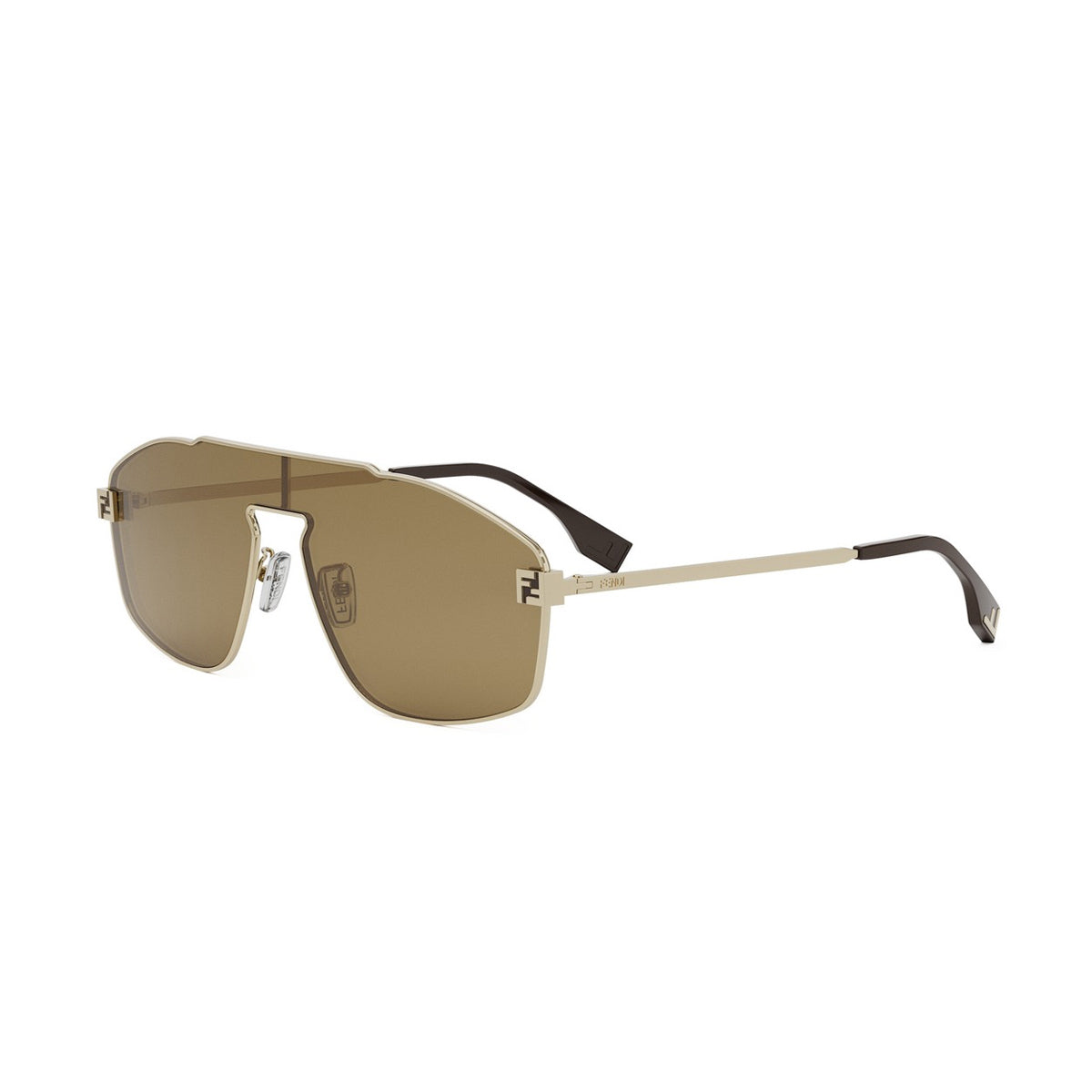 FE40129U Fendi Sky 32E Gold Oro Metal Occhiali Da Sole