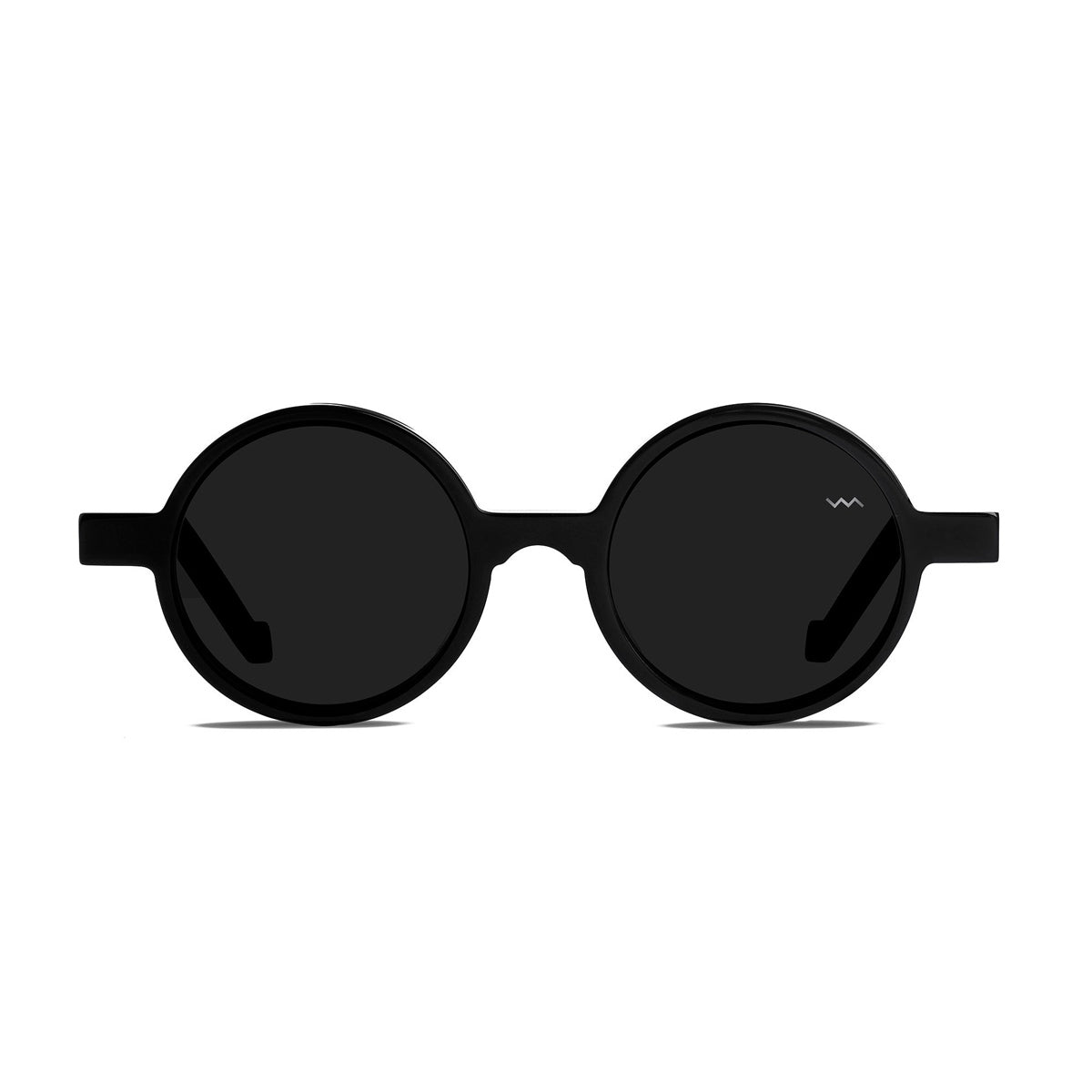 WL0006 White Label Black Matte Nero Bio-acetate Occhiali Sole