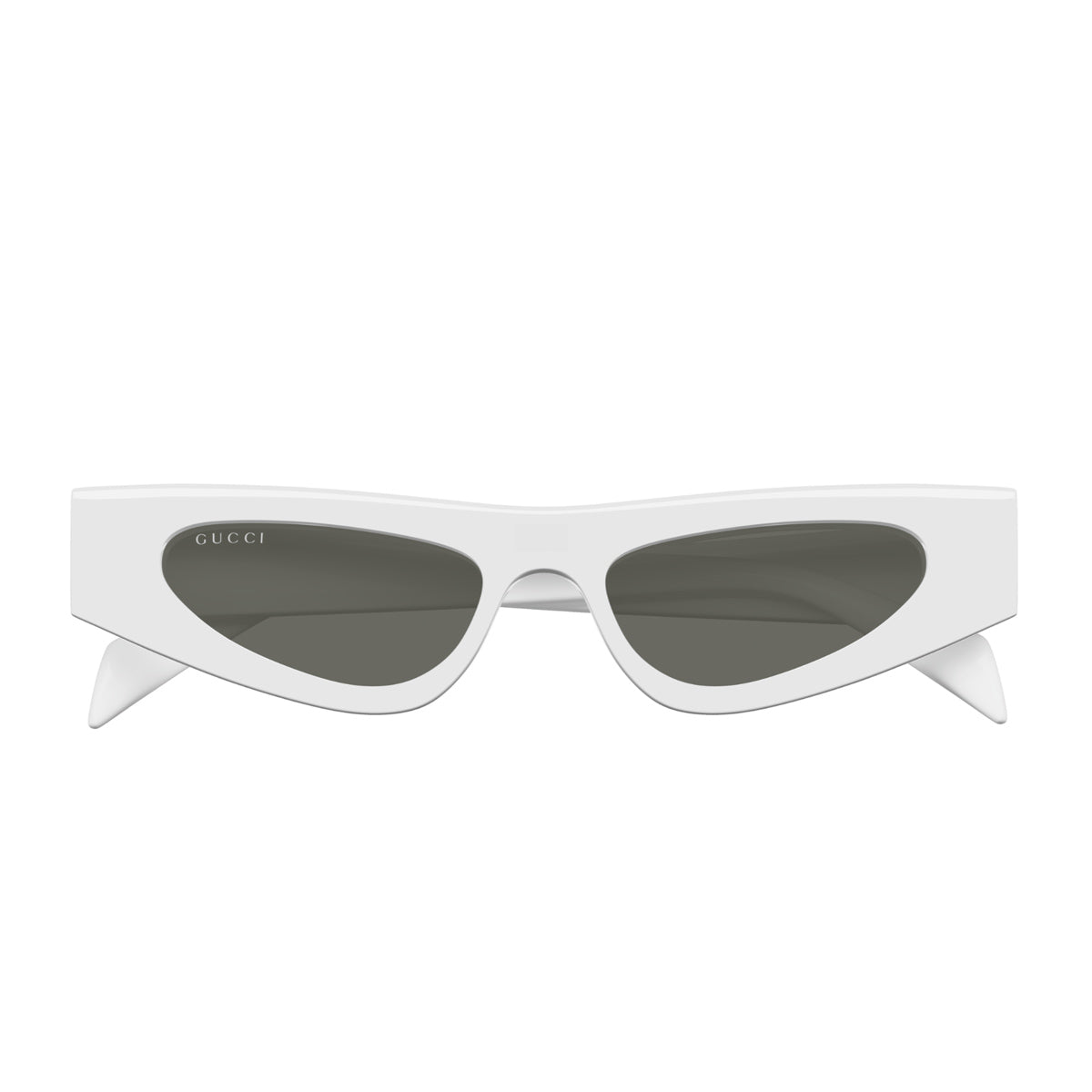 Gucci GG1779S Linea Fashion 002 White Grey Bianco Acetate Occhiali Da Sole