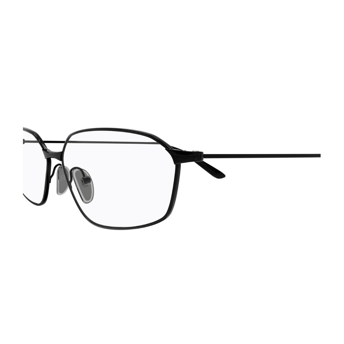 Balenciaga BB0453O Linea Everyday 002 Black Nero Metal Occhiali Da Vista