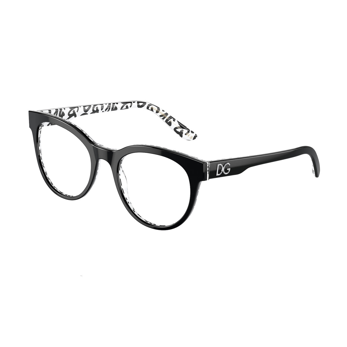 DG3334 3389 Nero Celluloid Occhiali Vista