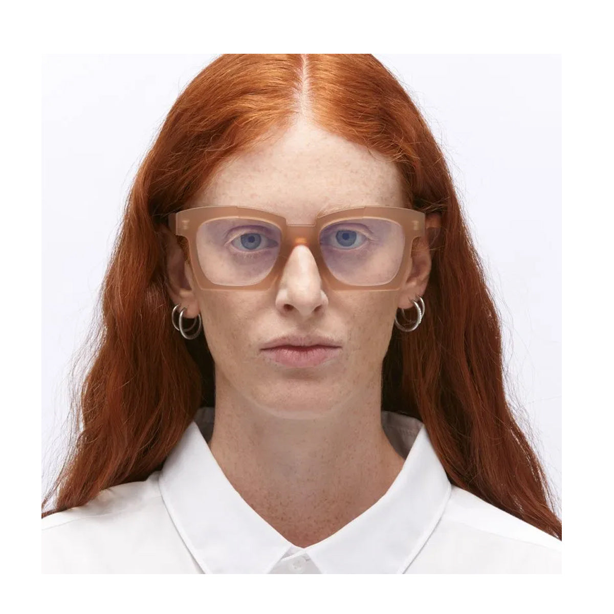 Maske K5 AL Beige Acetate Occhiali Vista