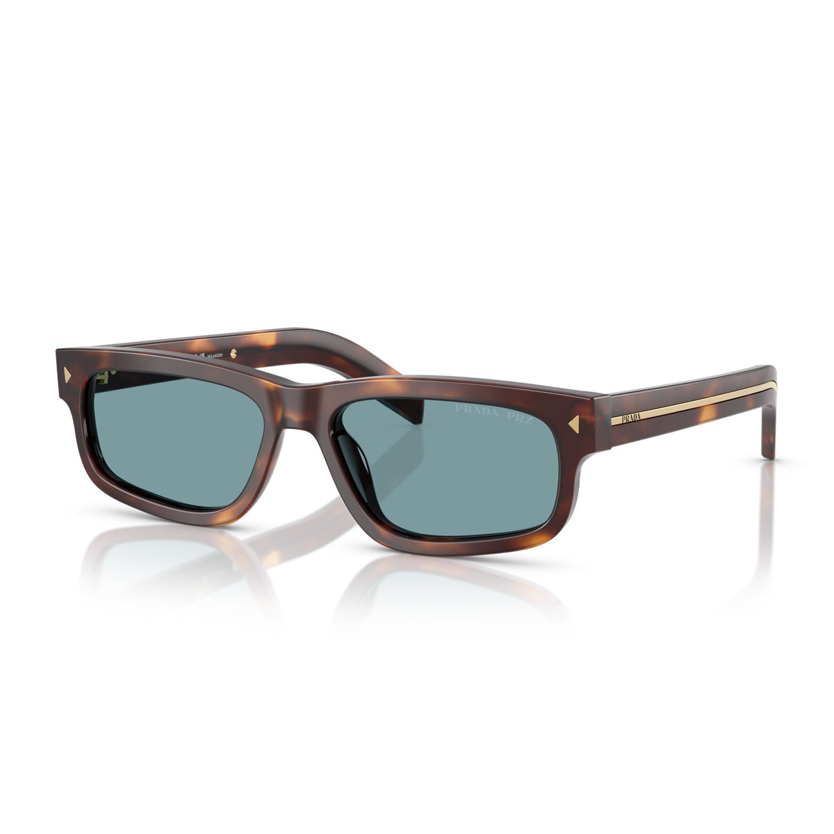 Prada PR B11S 15W04D Tartarugato Classico Marrone Acetate Occhiali Da Sole