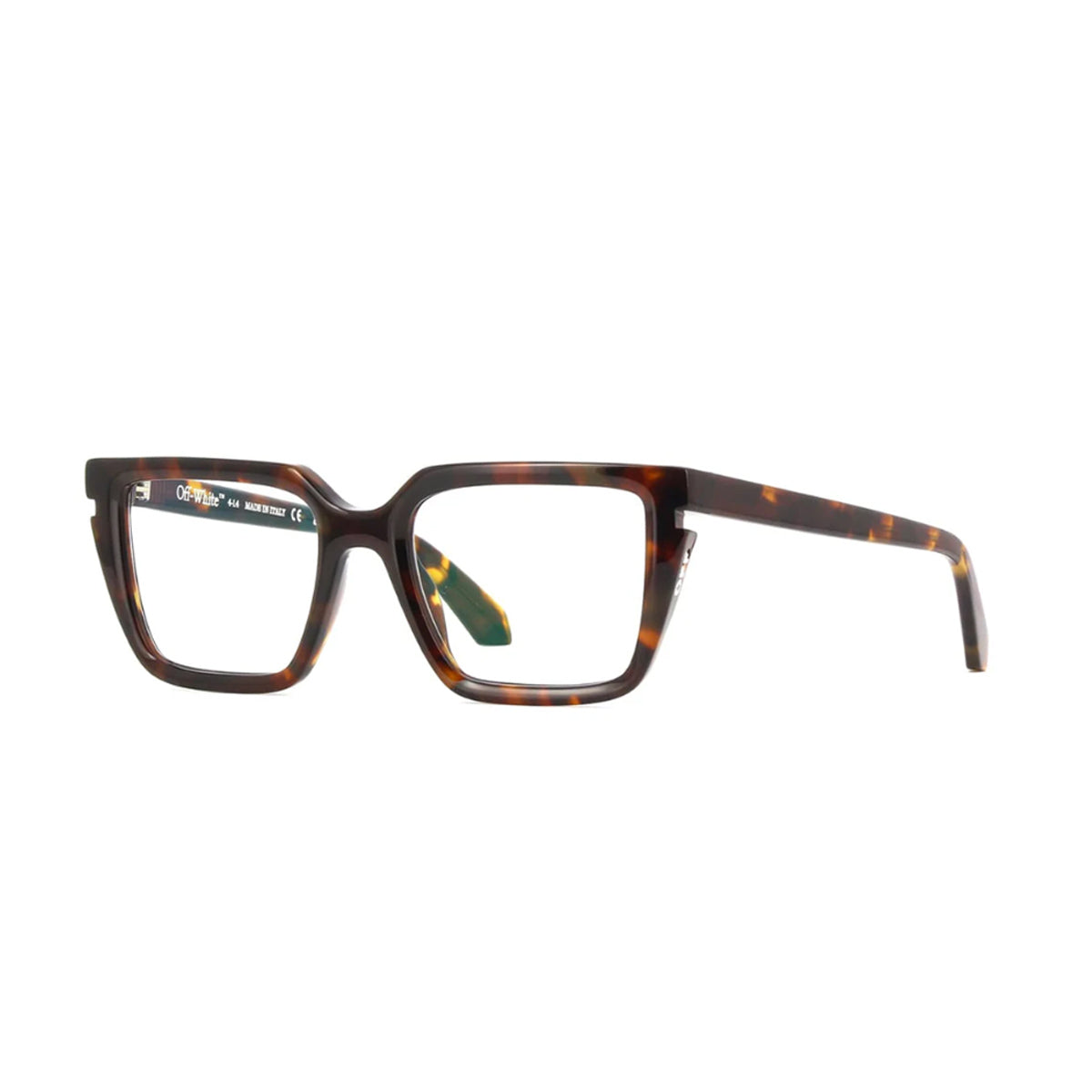Off White OERJ052 STYLE 52 6000 Havana Marrone Acetate Occhiali Vista