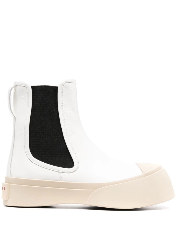 Marni Pablo Chelsea Boots White Women >> Shoes