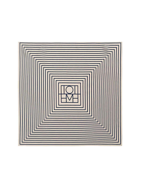 Toteme Silk Scarf Cream Women >> Accessories