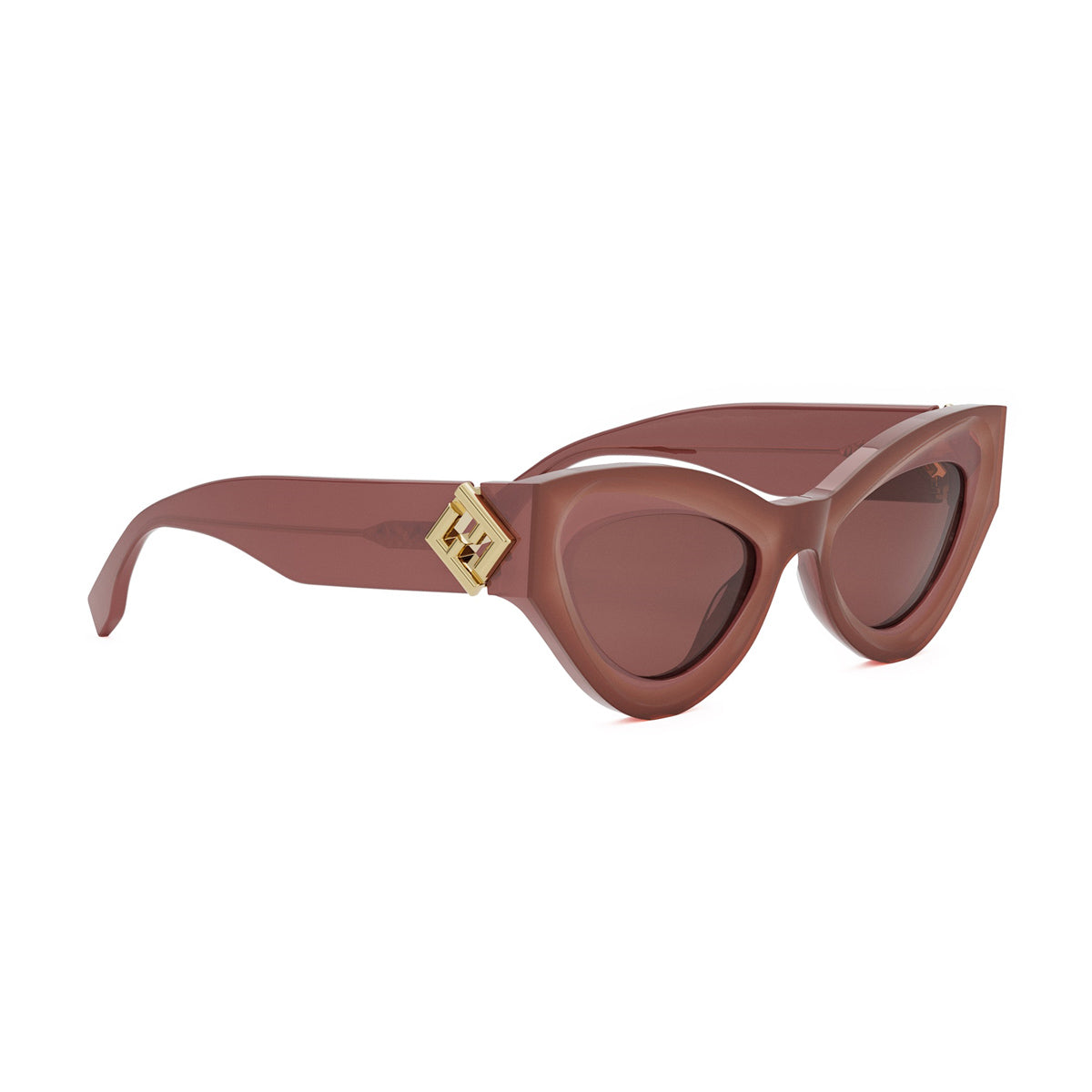 FE40146I FF Diamonds 66Y Rosso Acetate Occhiali Da Sole