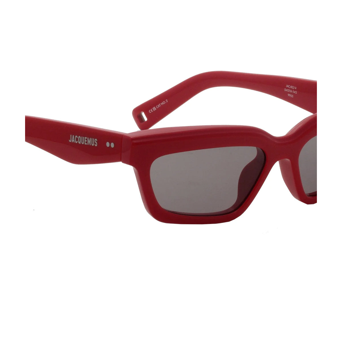 Jacquemus JAC62 Salon C4 RED Rosso Acetate Occhiali Da Sole