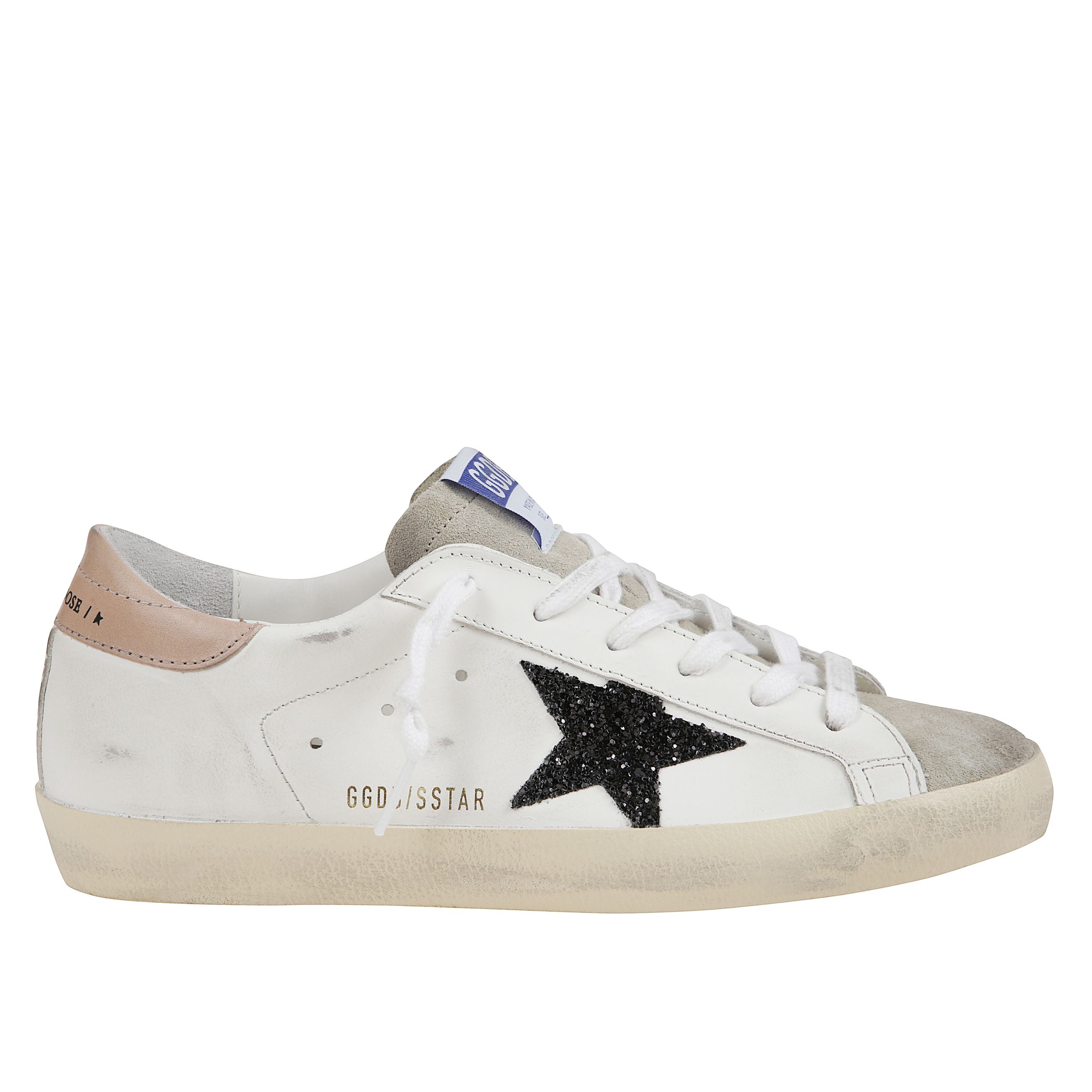 Super-Star White/taupe/black/dove Grey Sneaker