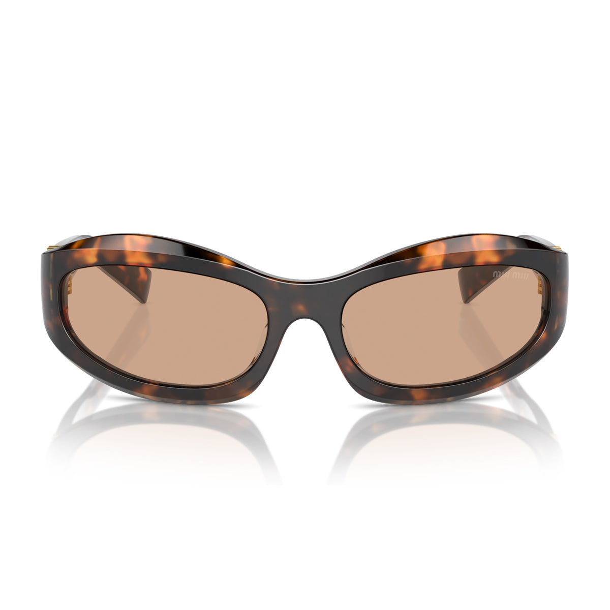 Miu 0MU 14ZS 14L90H Havana Miele Marrone Acetate Occhiali Da Sole