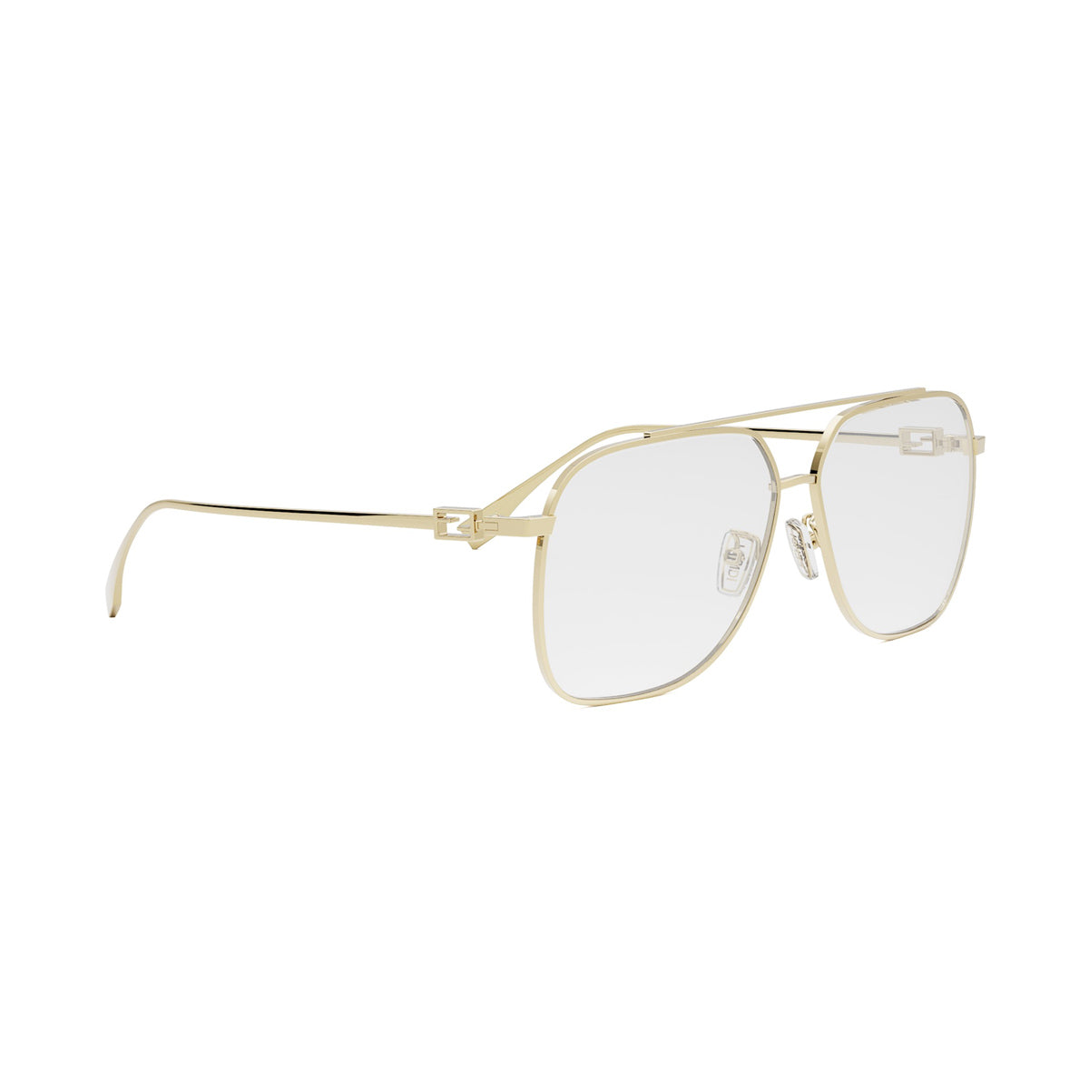 Fendi FE50083U Baguette Oro Metal Occhiali Da Vista