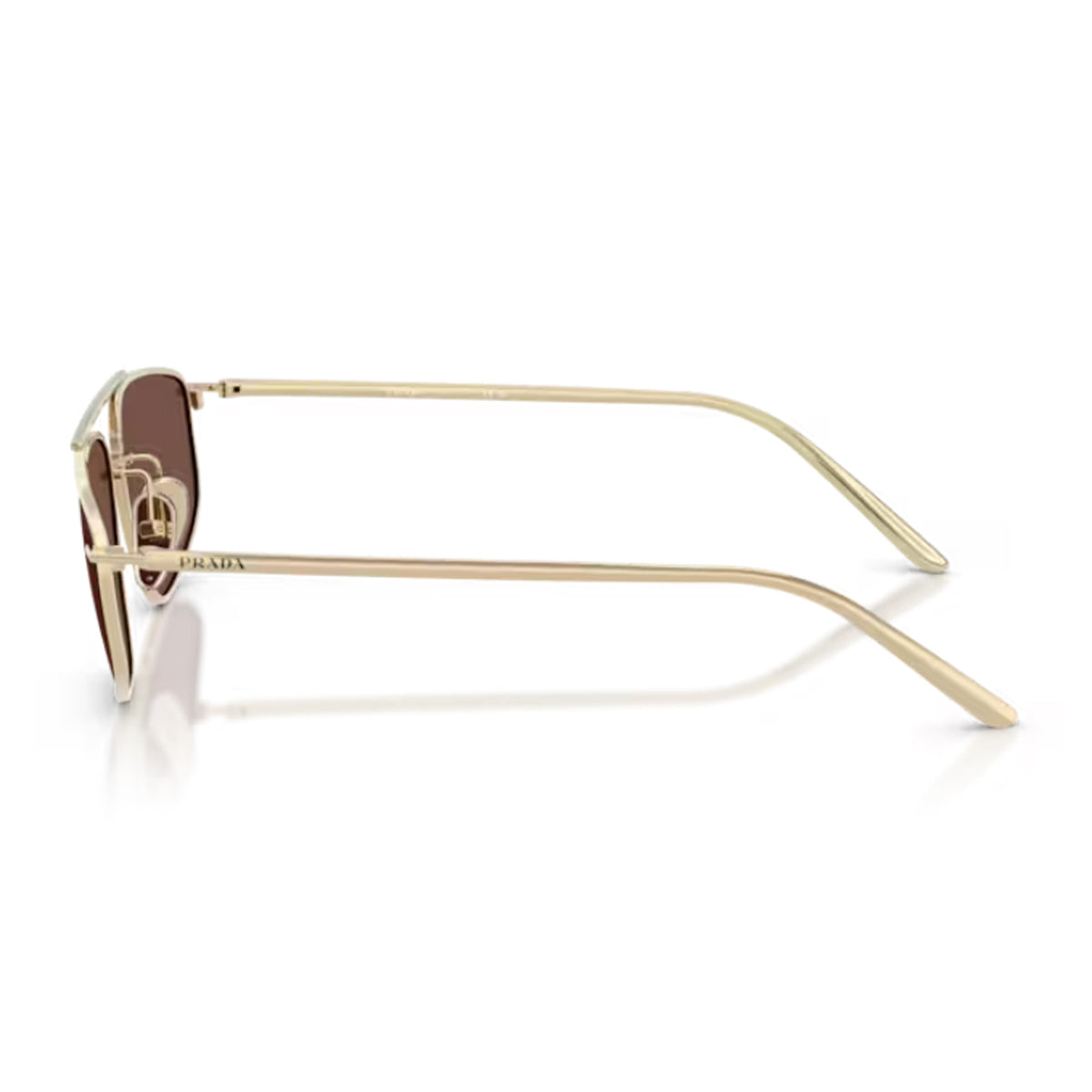 Prada PR C51S ZVN80T Oro Pallido Metal Occhiali Da Sole