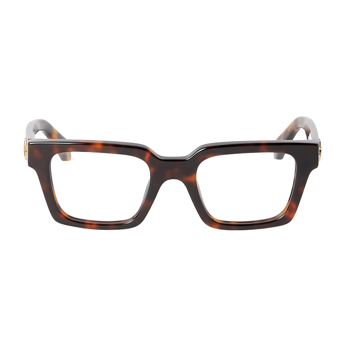 Off White OERJ072 STYLE 72 6000 Havana Blue Block Marrone Acetate Occhiali Da Vista